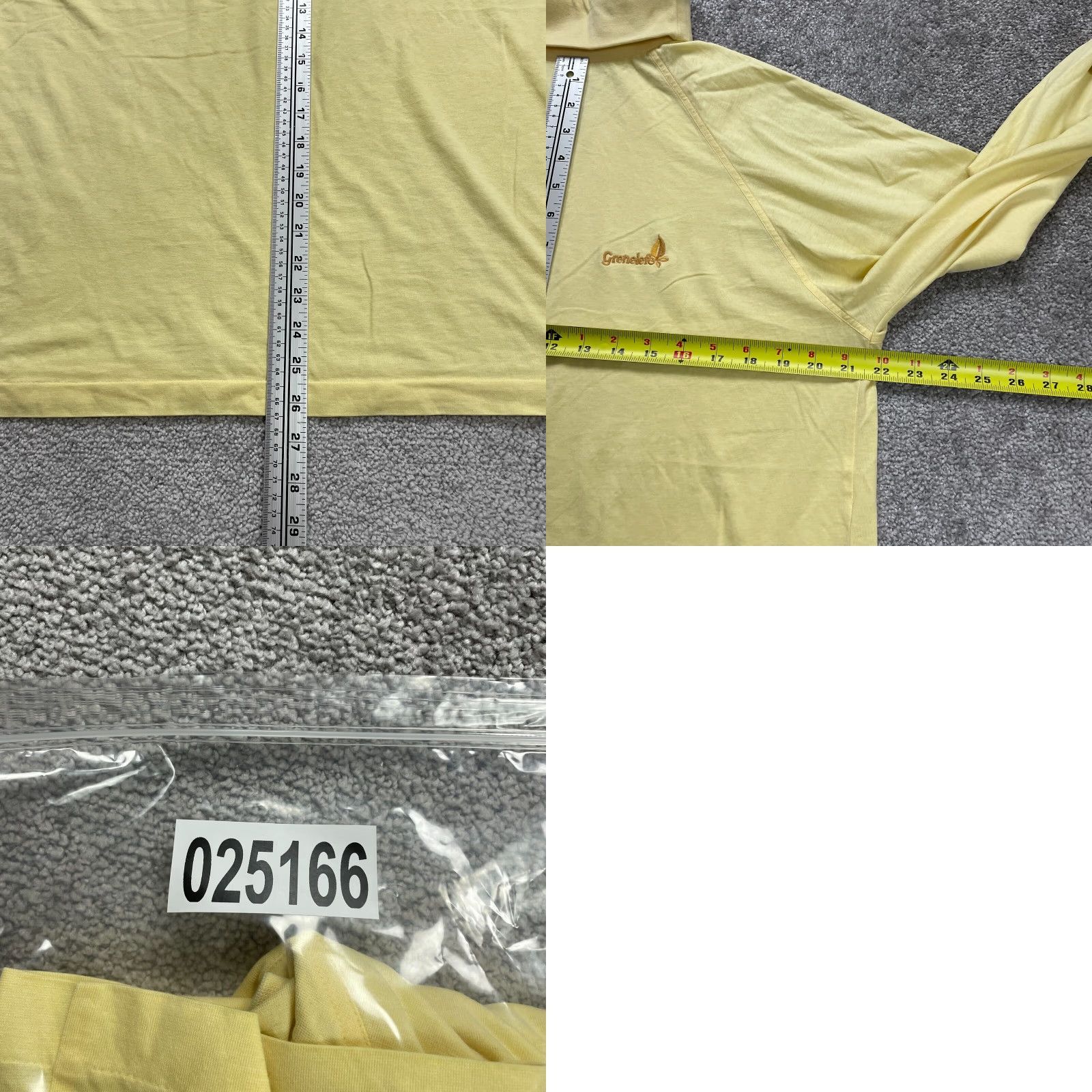 Izod VINTAGE IZOD Shirt Mens L Yellow Long Sleeve Turtle Neck Outdoor Size US L / EU 52-54 / 3 - 8 Thumbnail