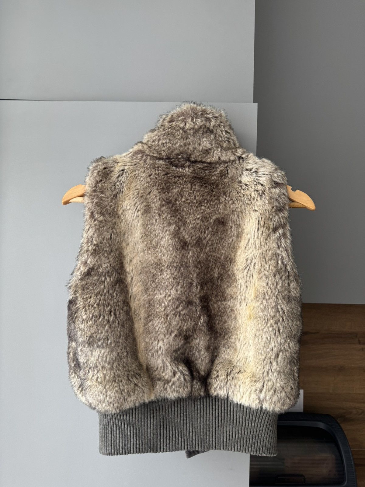 Japanese Brand × Vintage Vintage Fur Vest Y2K Hysteric Glamour Bik Bok Grunge 90s Size S / US 4 / IT 40 - 6 Thumbnail