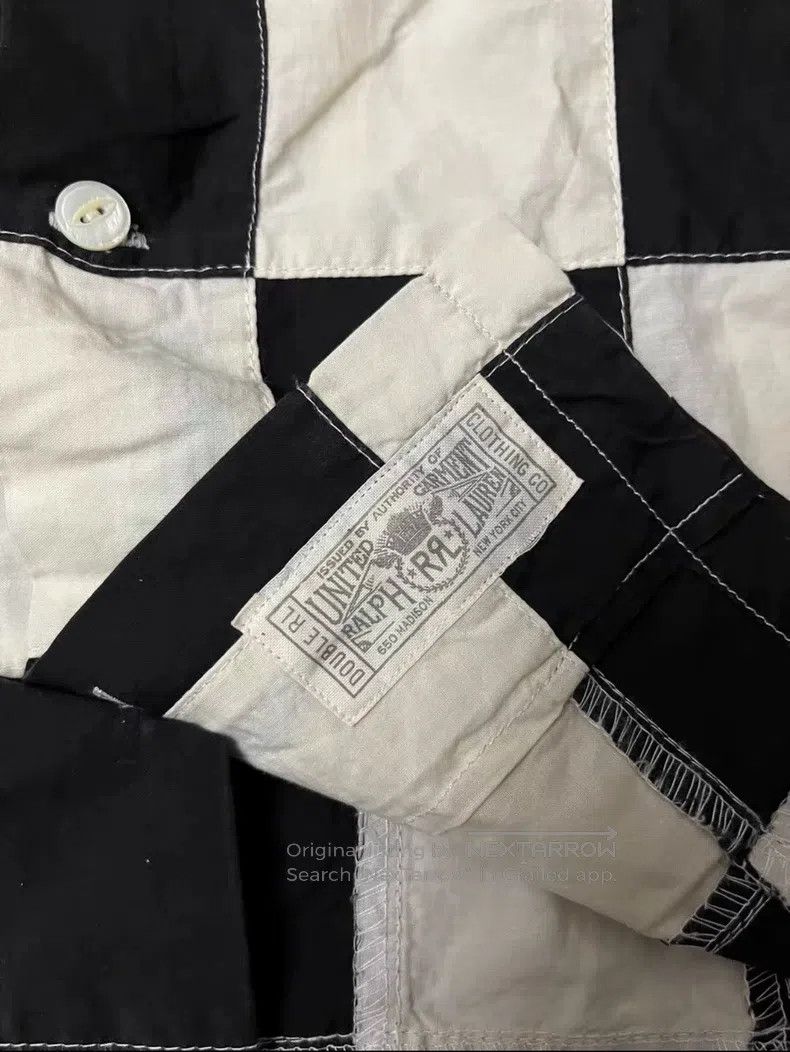 RRL Ralph Lauren RRL Ralph Lauren Old style black and white checkered shirt Size US S / EU 44-46 / 1 - 8 Thumbnail