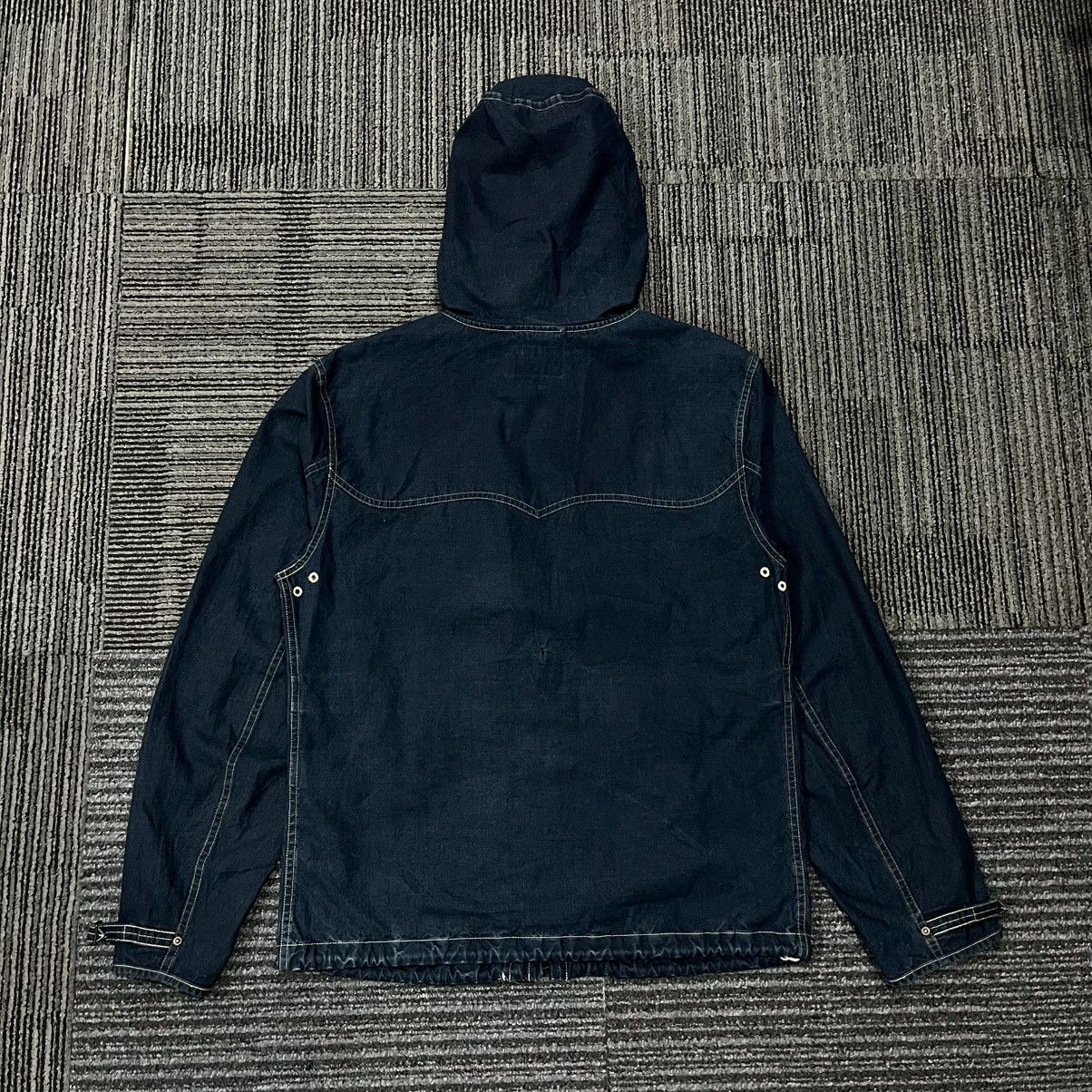 RRL Ralph Lauren RRL Indigo Pullover Hooded Jacket Size US M / EU 48-50 / 2 - 11 Thumbnail