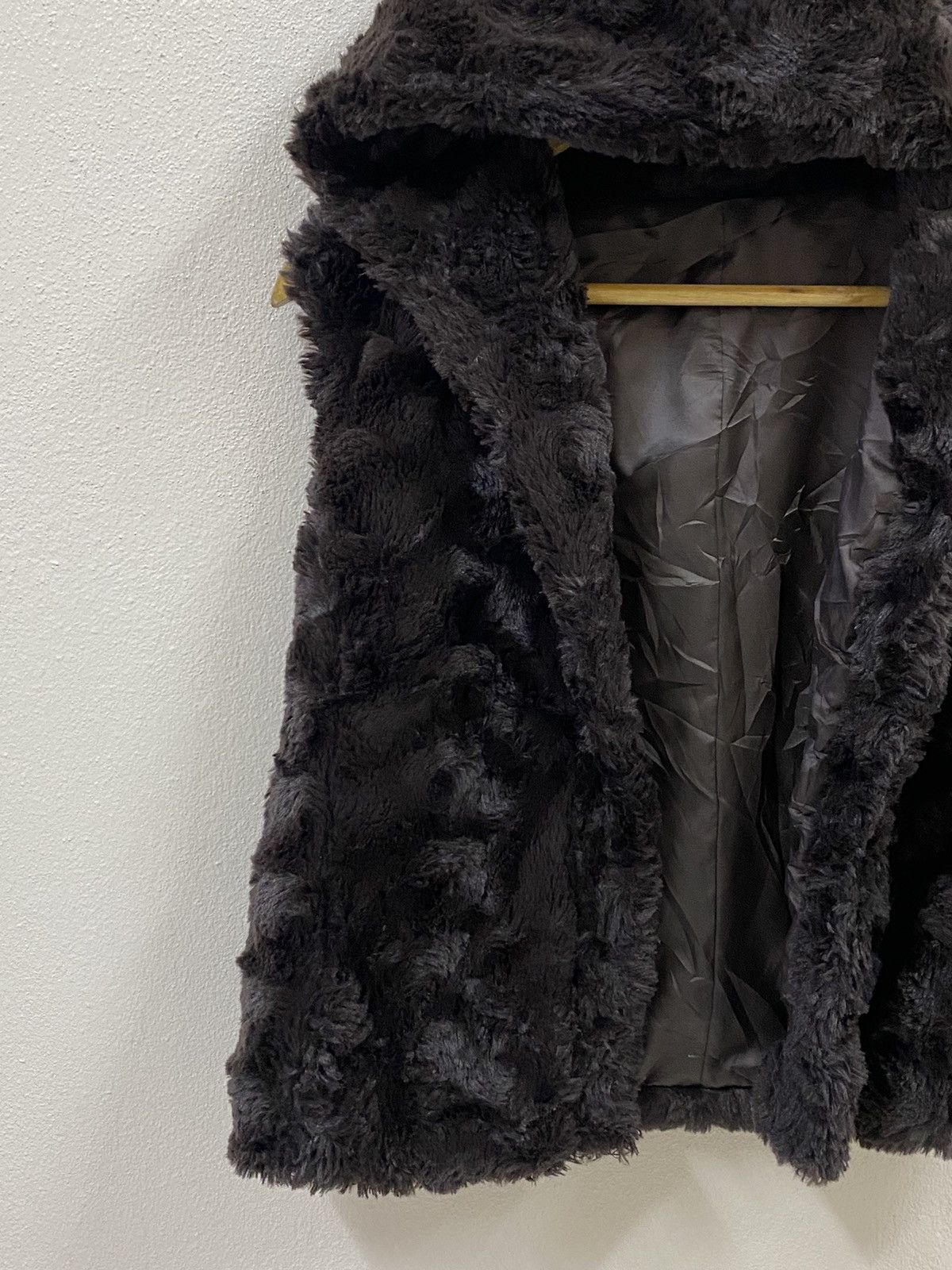 Vintage Vtg Let Me Glow Fur Mohair Vest Size US M / EU 48-50 / 2 - 4 Thumbnail