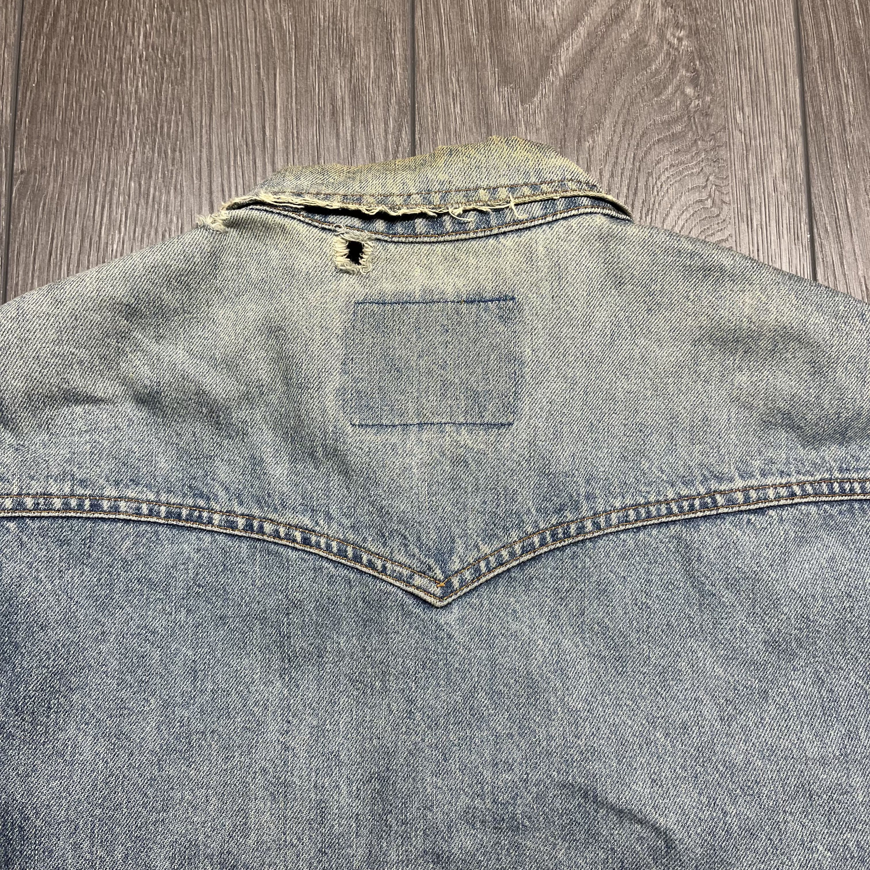 Levi's × Vintage Vintage Levis Strauss 1990s Denim Trucker Jacket XL Size US XL / EU 56 / 4 - 11 Thumbnail