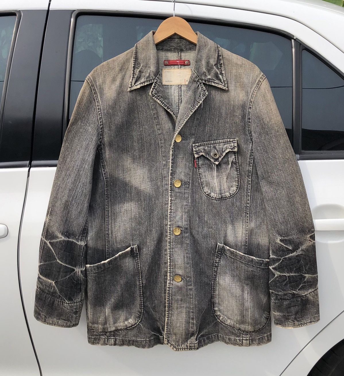 Levi's Vintage Clothing Vintage Levis Redloop Chore Denim Jacket Size US M / EU 48-50 / 2 - 8 Thumbnail