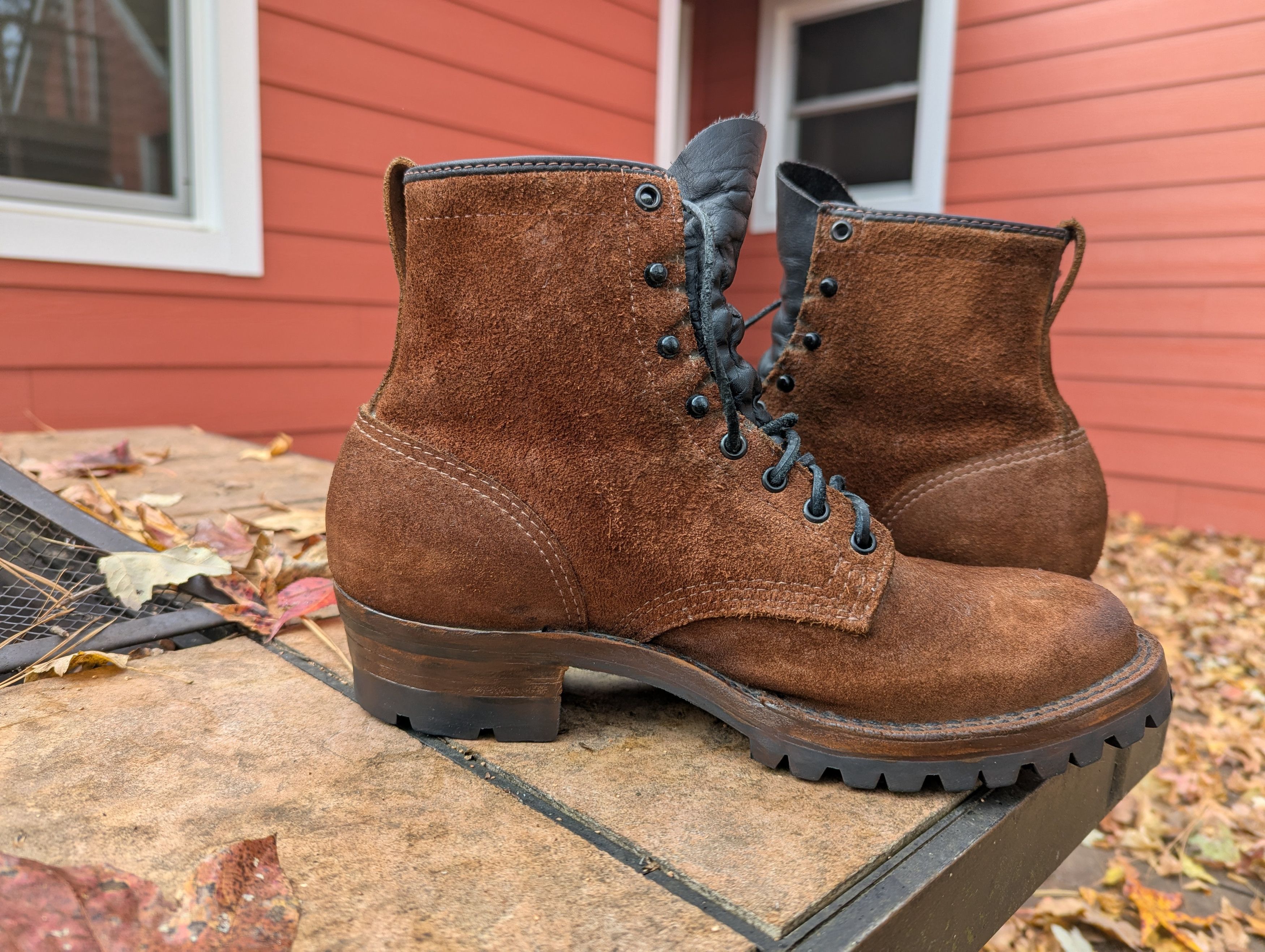 WESCO Brown Roughout Packers Size US 10.5 / EU 43-44 - 4 Thumbnail