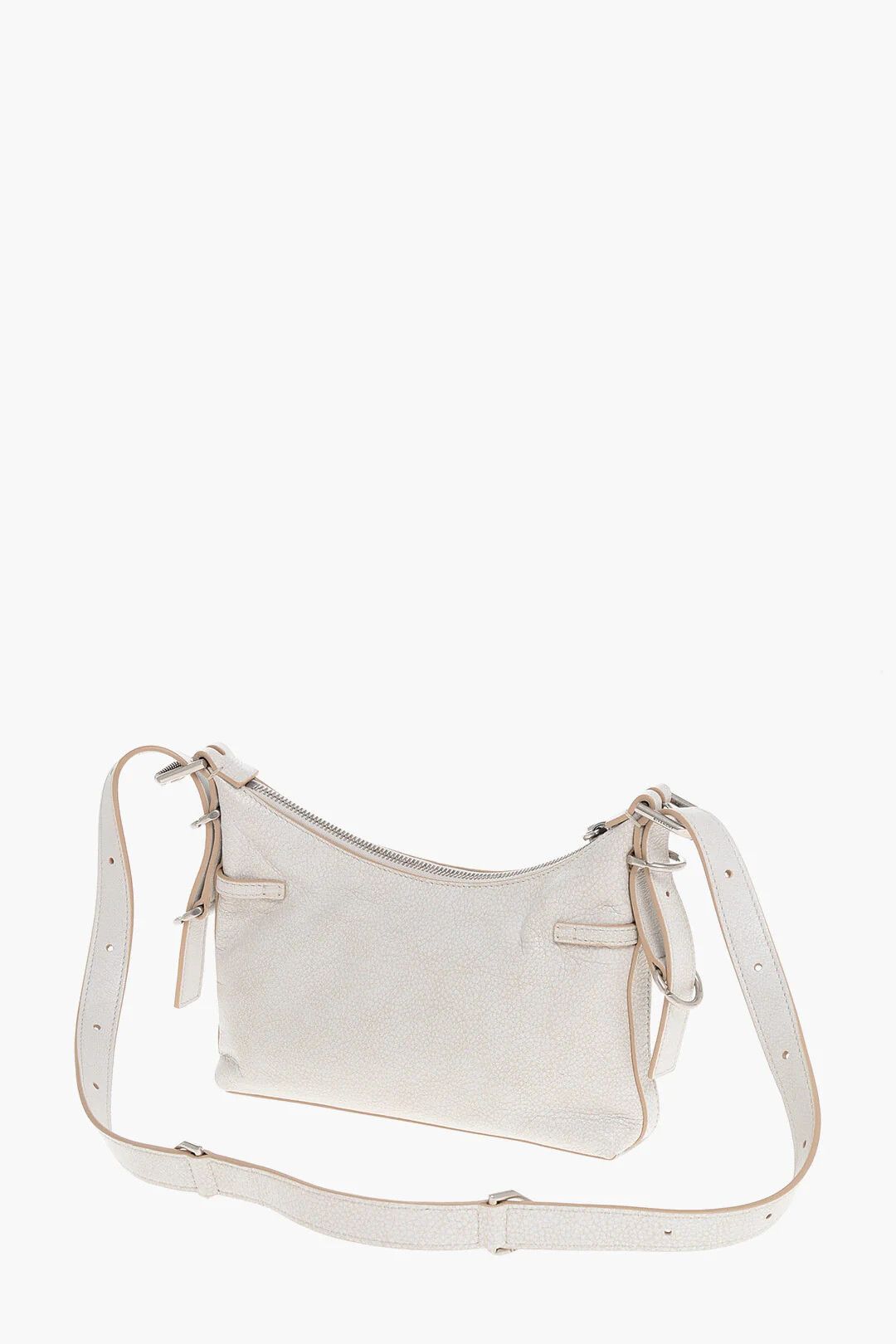 Givenchy og1mm0326 Size: OS / Pebbled Leather Shoulder Bag in Beige Size ONE SIZE - 2 Thumbnail