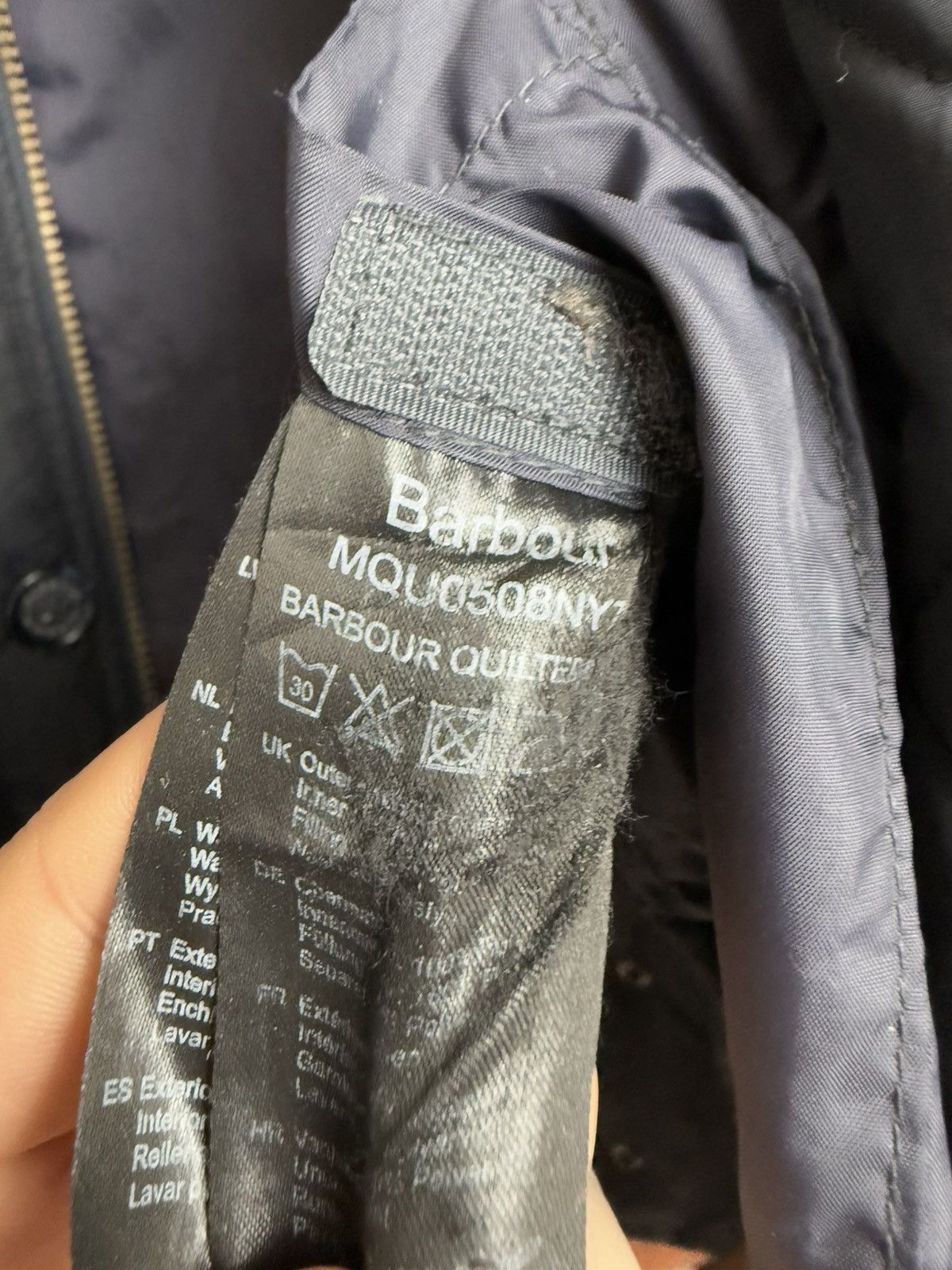 Barbour × Designer Barbour black quilted jacket S designer luxury old money y2k Size S / US 4 / IT 40 - 5 Thumbnail