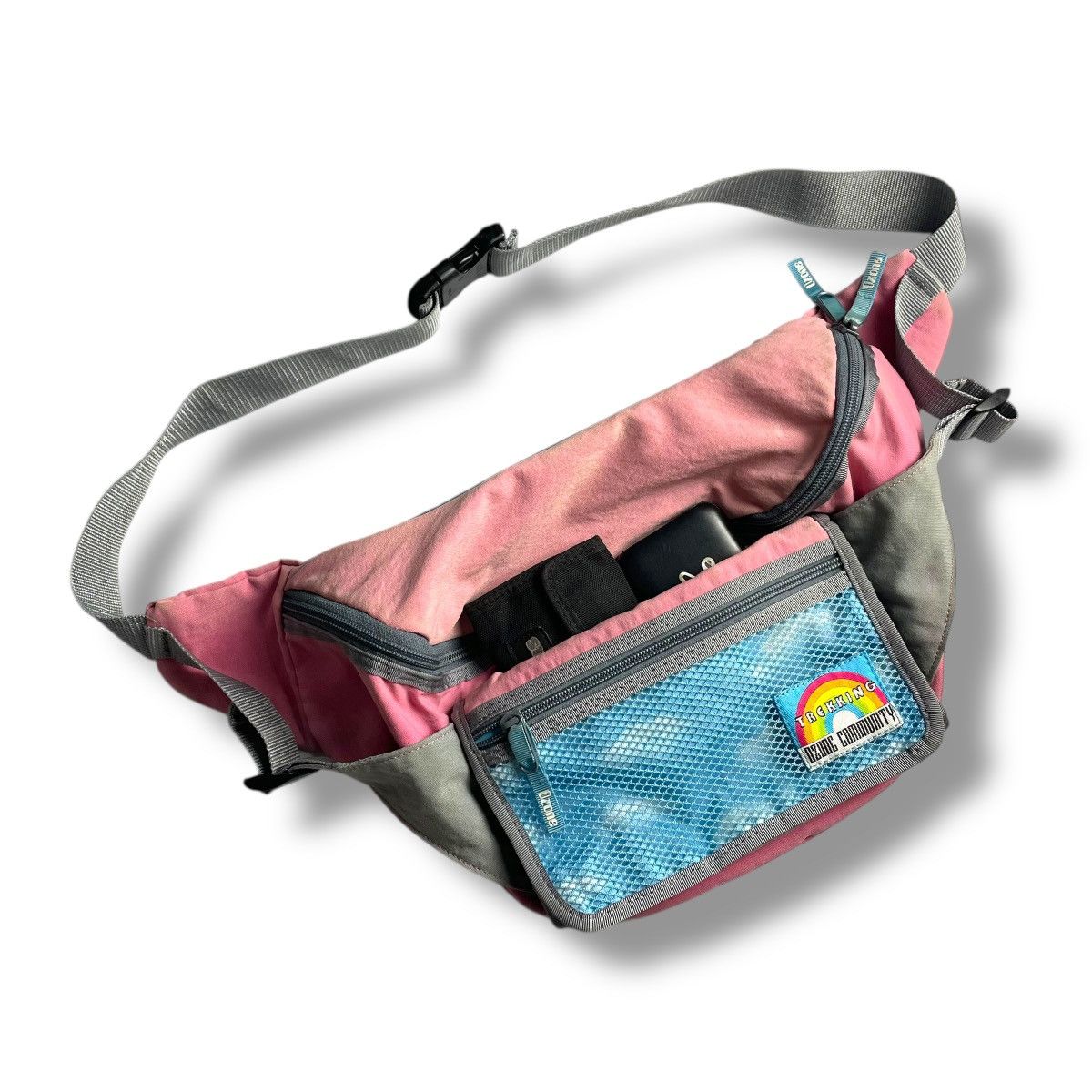 Hysteric Glamour 🇯🇵 VINTAGE OZONE COMMUNITY TWO WAY CROSSBODY WAIST BAG Size ONE SIZE - 12 Thumbnail