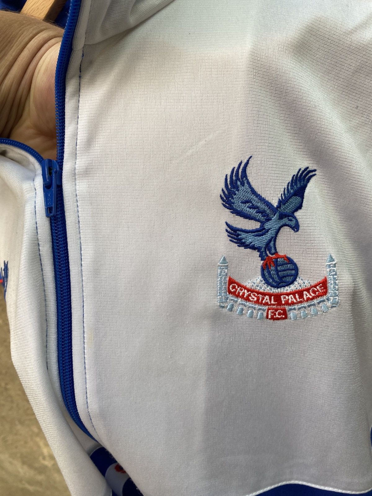 Vintage Vintage Burta Crystal Palace Soccer Zip Size US L / EU 52-54 / 3 - 6 Thumbnail