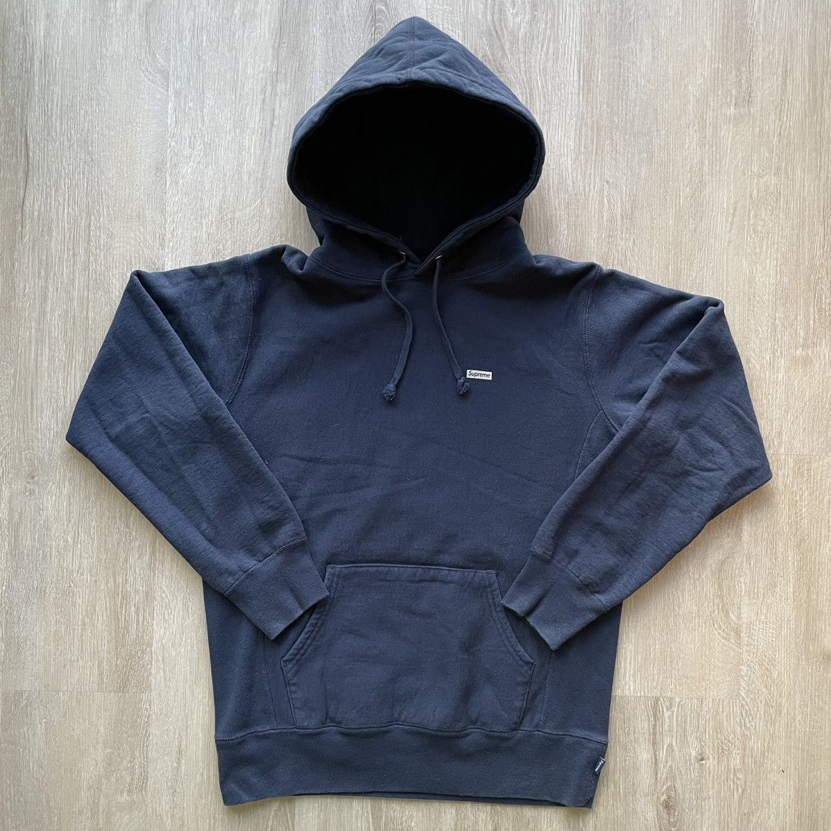 Vintage Supreme 2016 3M Reflective Small Box Logo Navy Size US M / EU 48-50 / 2 - 1 Thumbnail