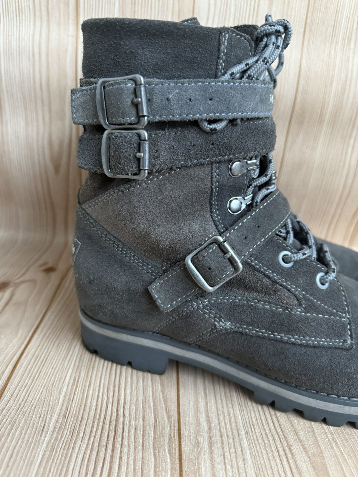 C2H4 × Number (N)ine Combat military boots Size US 7 / EU 40 - 15 Thumbnail
