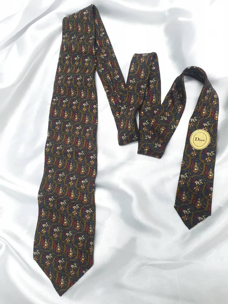 Christian Dior Monsieur Christian dior monsieur monogram tie Size ONE SIZE - 3 Thumbnail