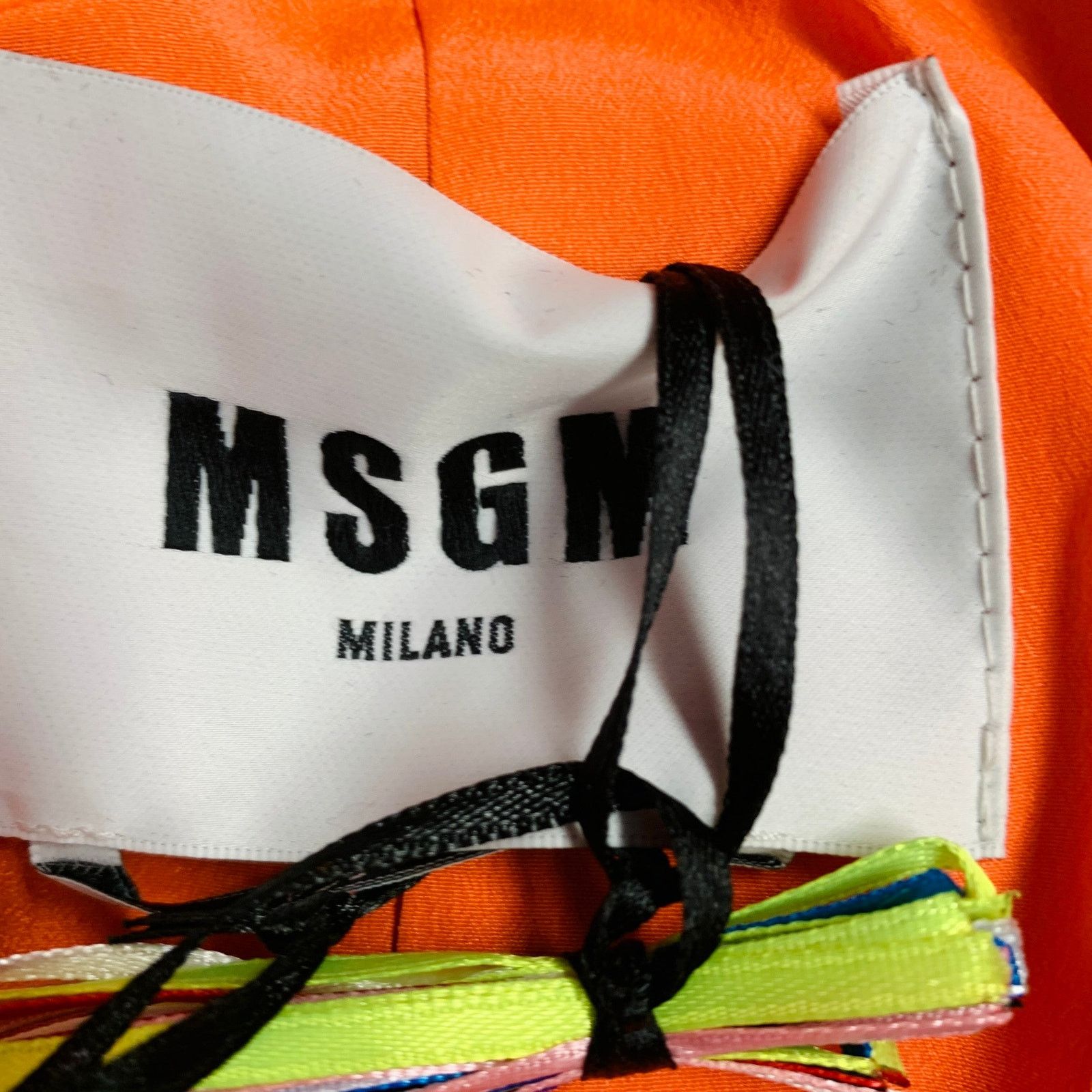 MSGM MSGM Size 6 Orange Wool Peak Lapel Jacket Blazer Size M / US 6-8 / IT 42-44 - 5 Thumbnail