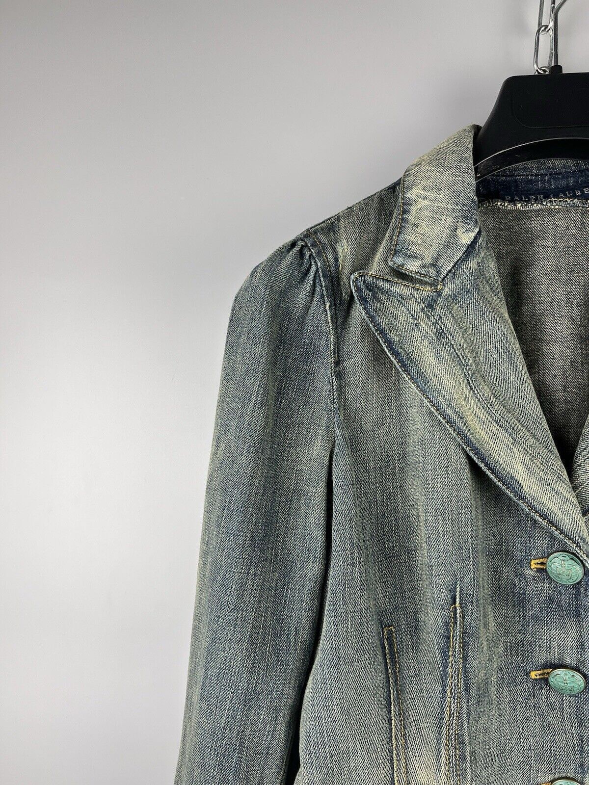 Polo Ralph Lauren Vintage Ralph Lauren Cotton 12 OZ Denim Blazer Jacket Size M / US 6-8 / IT 42-44 - 4 Thumbnail