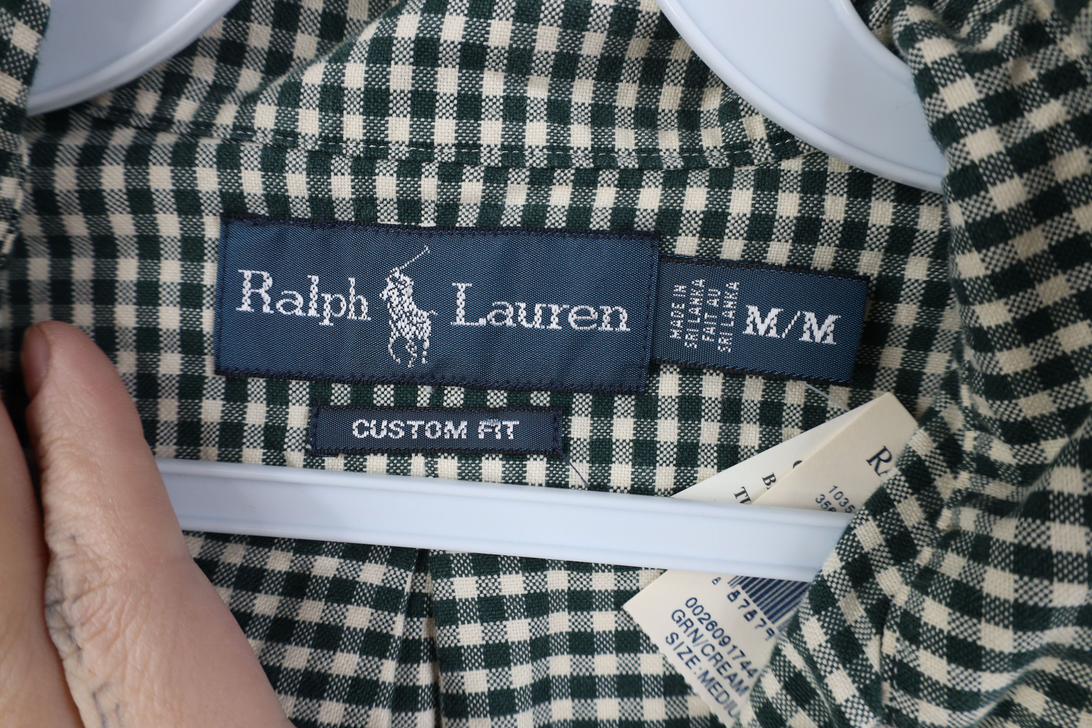 Polo Ralph Lauren Deadstock Vintage 90s Y2K Ralph Lauren Button Down Shirt Size US M / EU 48-50 / 2 - 8 Thumbnail