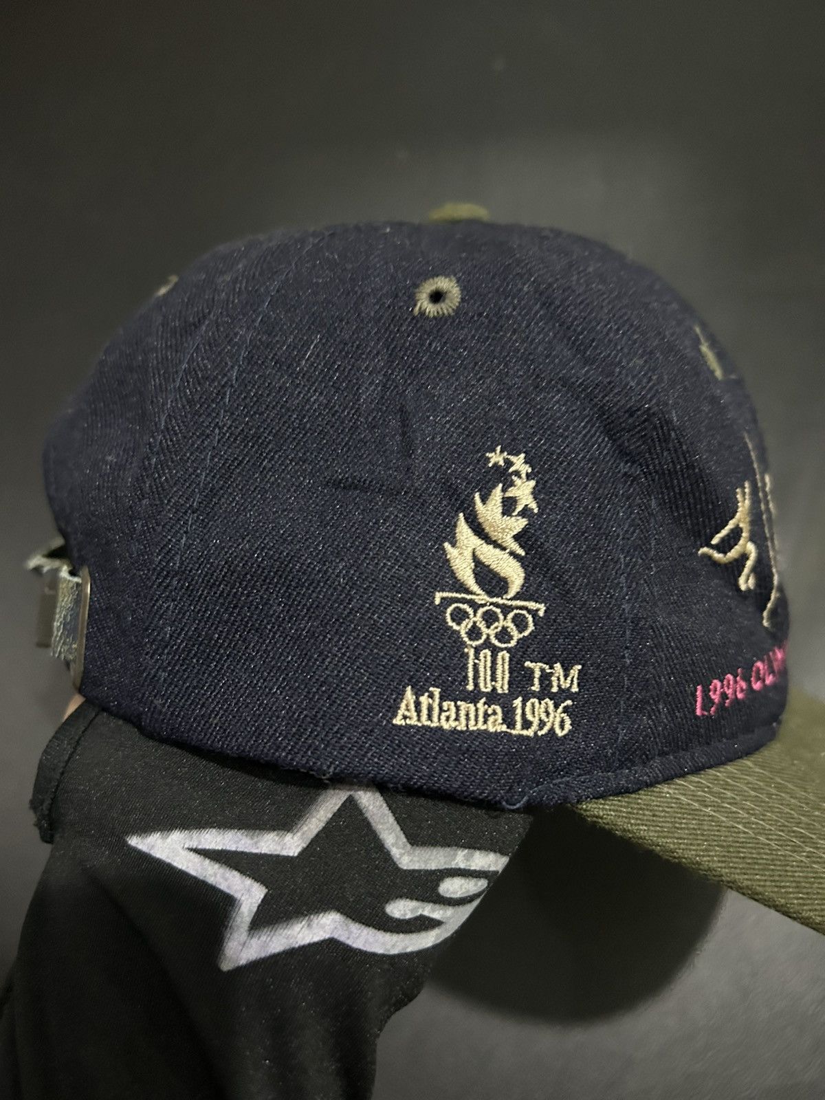 Champion × USA Olympics × Vintage Vintage Champion Atlanta 1996 Olympic Summer Games Hat Size ONE SIZE - 5 Thumbnail