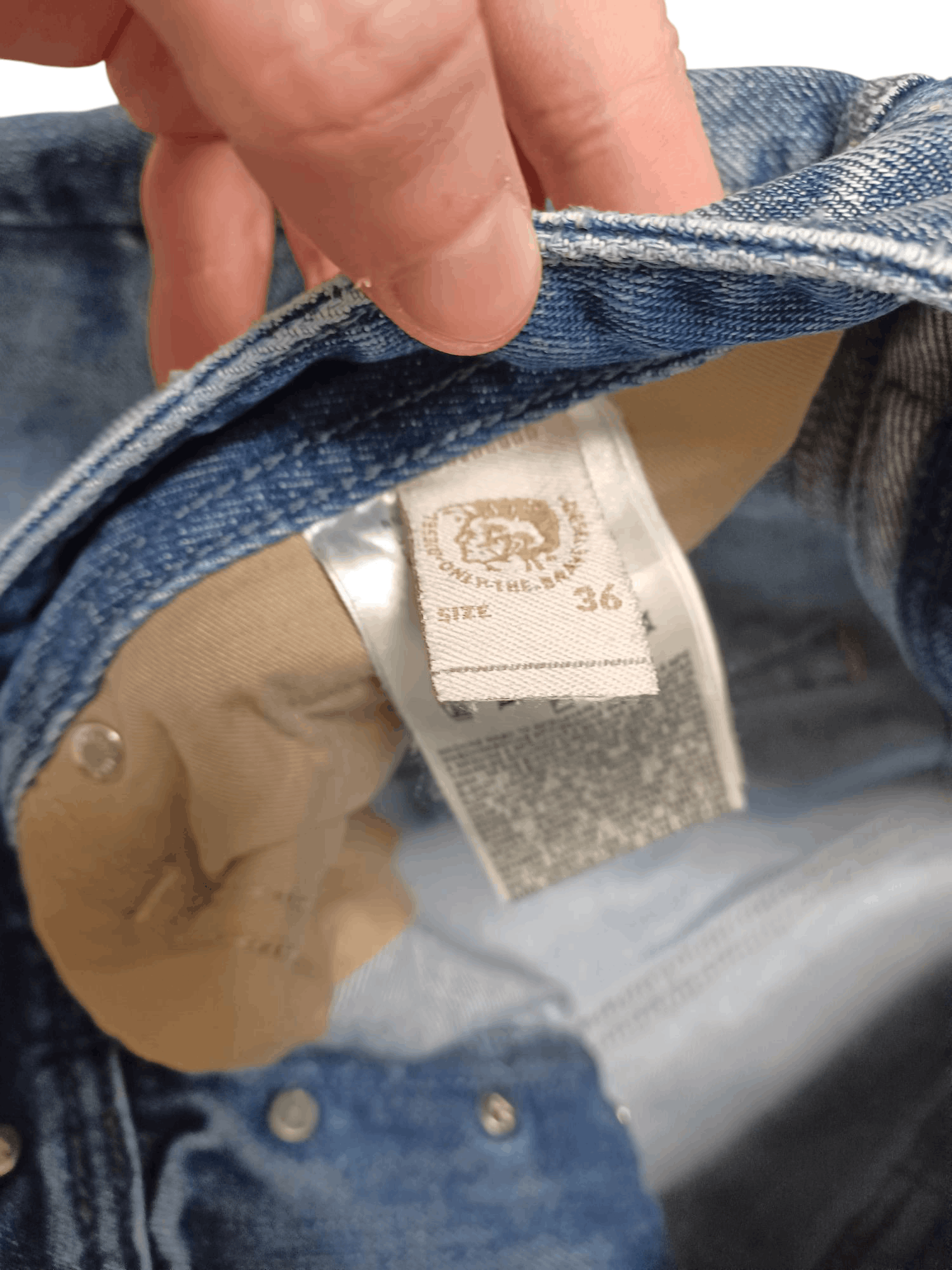 Diesel DIESEL LARKEE VERY WIDE W36 L34 JEANS DENIM Size US 36 / EU 52 - 6 Thumbnail