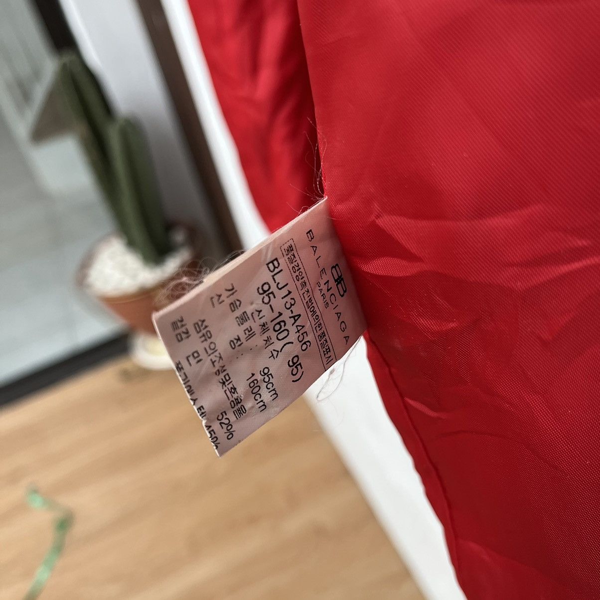 Balenciaga × Vintage Luxury Coat Jacket Balenciaga Script Logo Women's Size M / US 6-8 / IT 42-44 - 7 Thumbnail