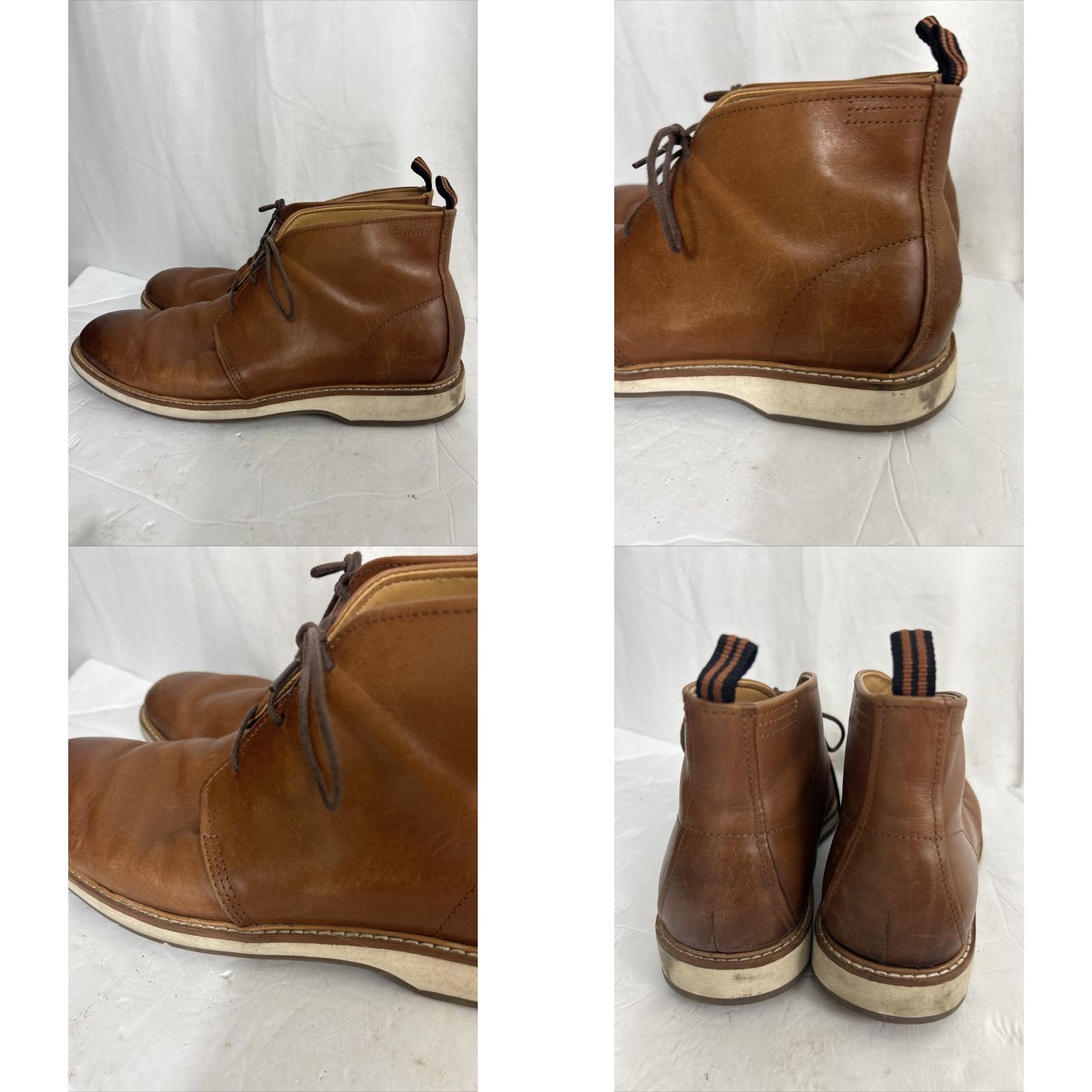 Cole Haan Cole Haan Grand Lace Up Chukka Boot Brown Leather Mens 11.5 M C33460 Size US 12 / EU 45 - 8 Thumbnail