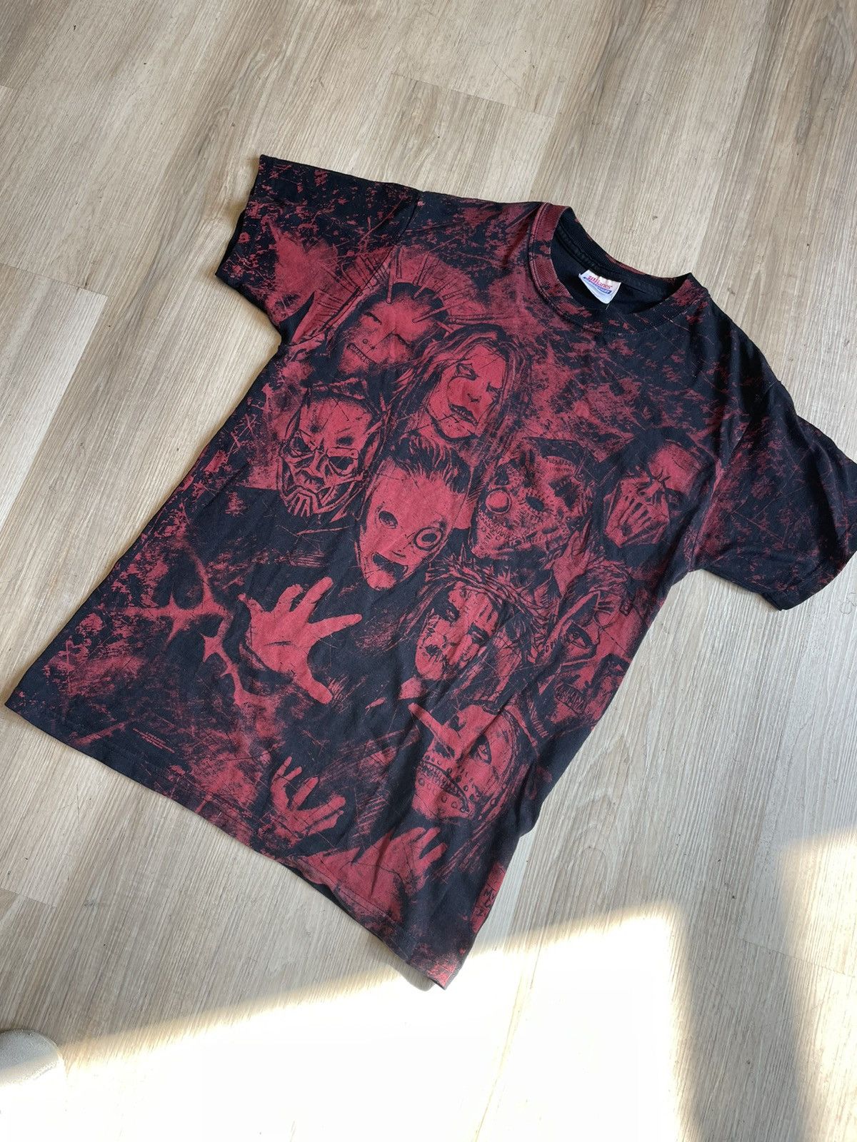 Band Tees 2000s Slipknot AOP All over print Size US S / EU 44-46 / 1 - 1 Thumbnail
