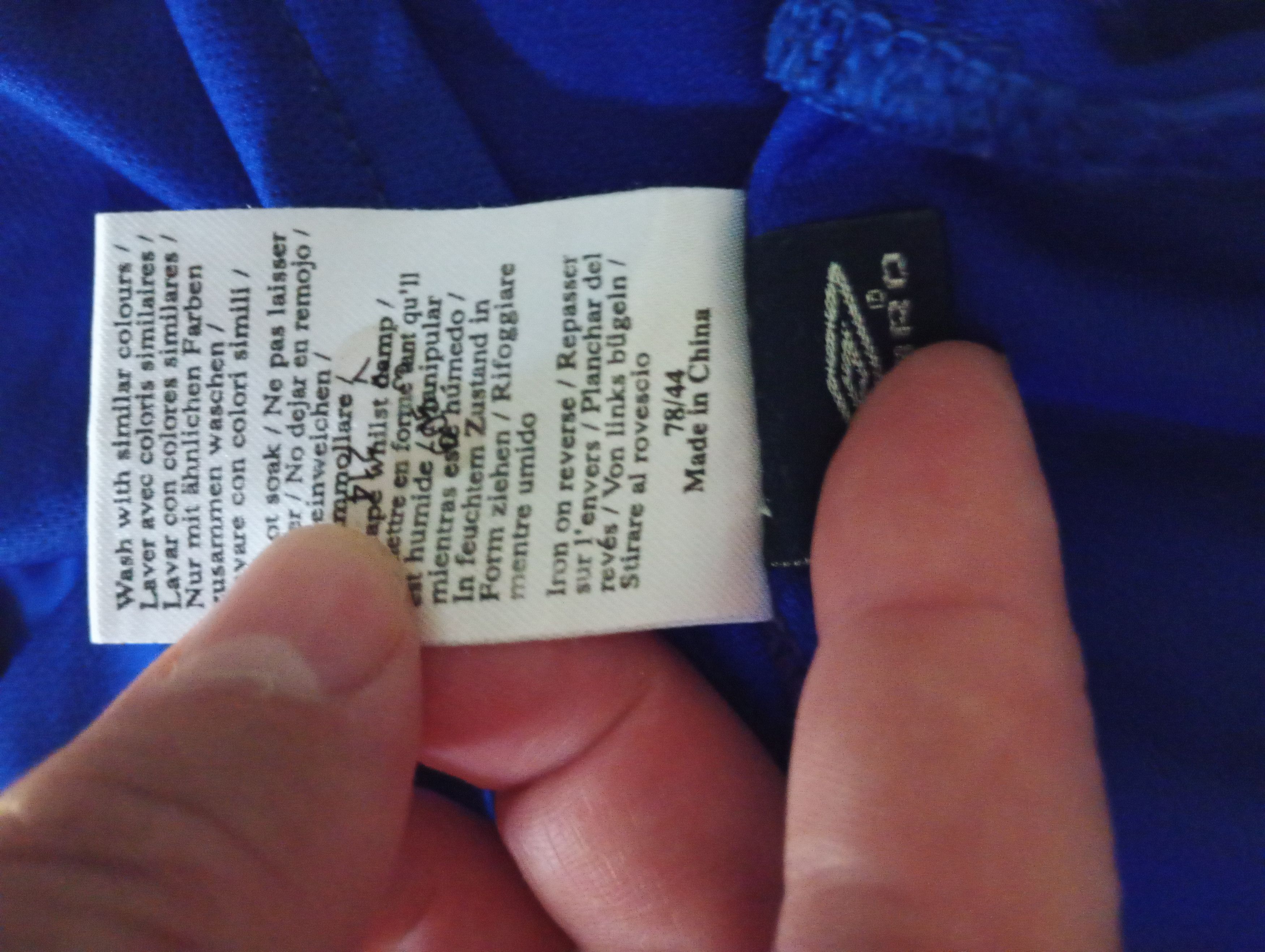 Umbro Umbro Everton FC Home Jersey 2005-2006 Size US L / EU 52-54 / 3 - 13 Thumbnail