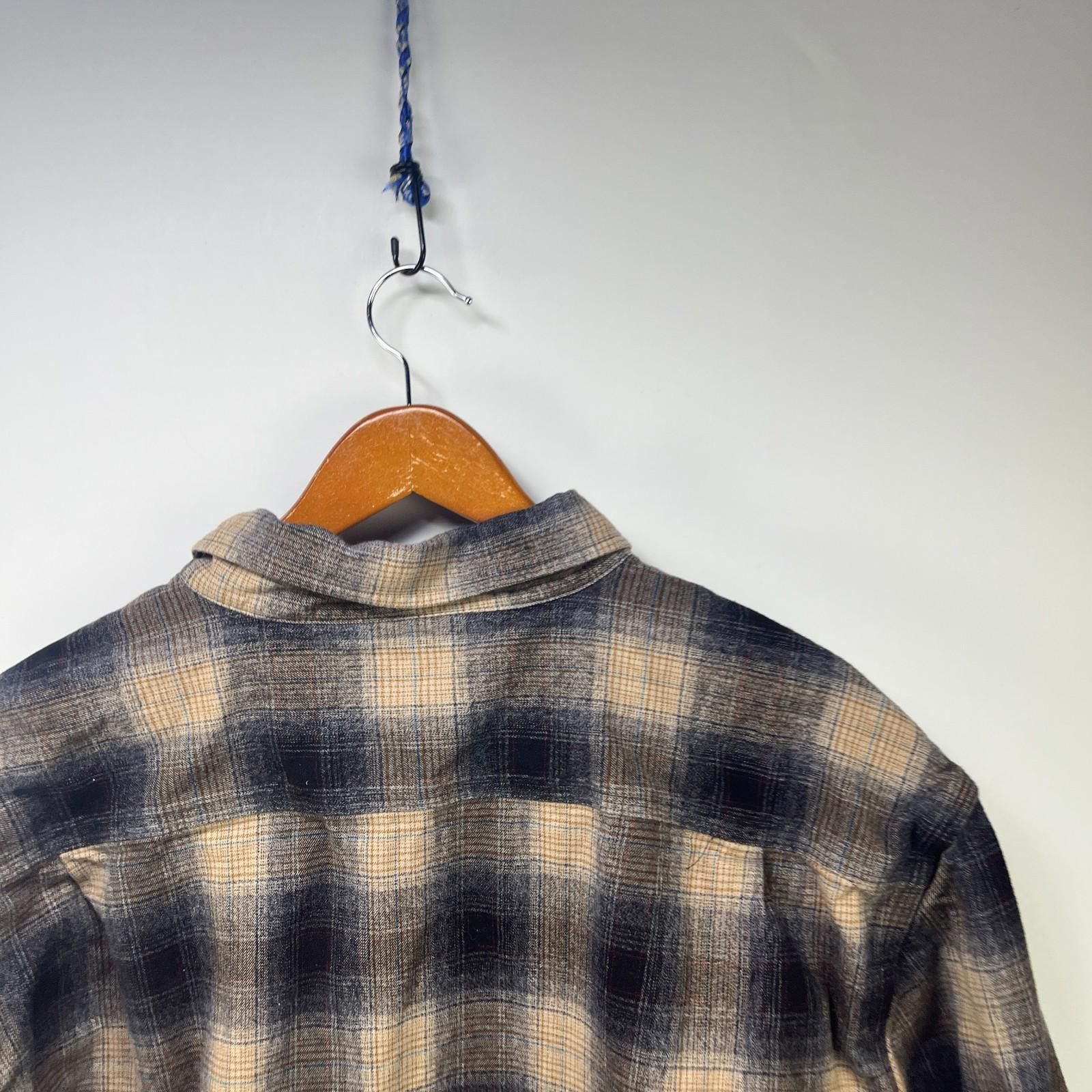 Carhartt Vintage Carhartt Flannel Plaid Button Up Shirt 2XL Size US XXL / EU 58 / 5 - 11 Thumbnail