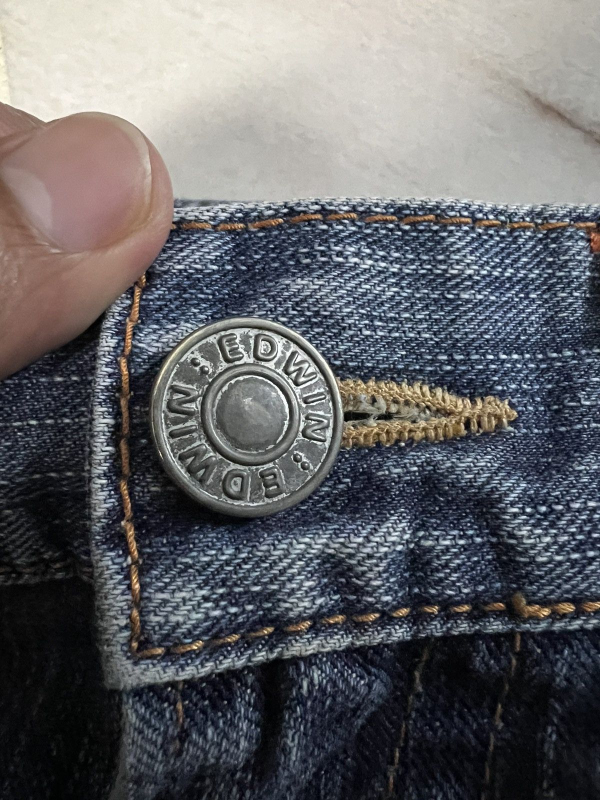 Edwin × If Six Was Nine × Japanese Brand EDWIN EXCLUSIVE VINTAGE XV JEANS RARE Size US 32 / EU 48 - 11 Thumbnail
