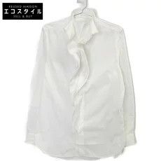 Yohji Yamamoto yohji yamamoto white cut-off frilled dress Size US S / EU 44-46 / 1 - 1 Thumbnail