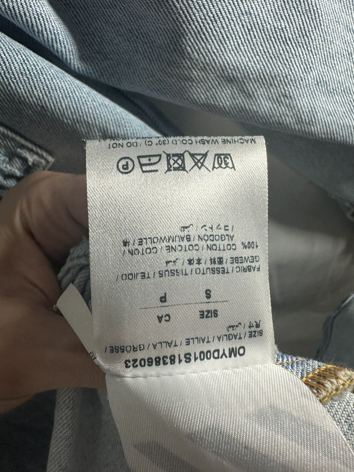 Off-White OFF WHITE STRIPER SHIRT Size US S / EU 44-46 / 1 - 12 Thumbnail