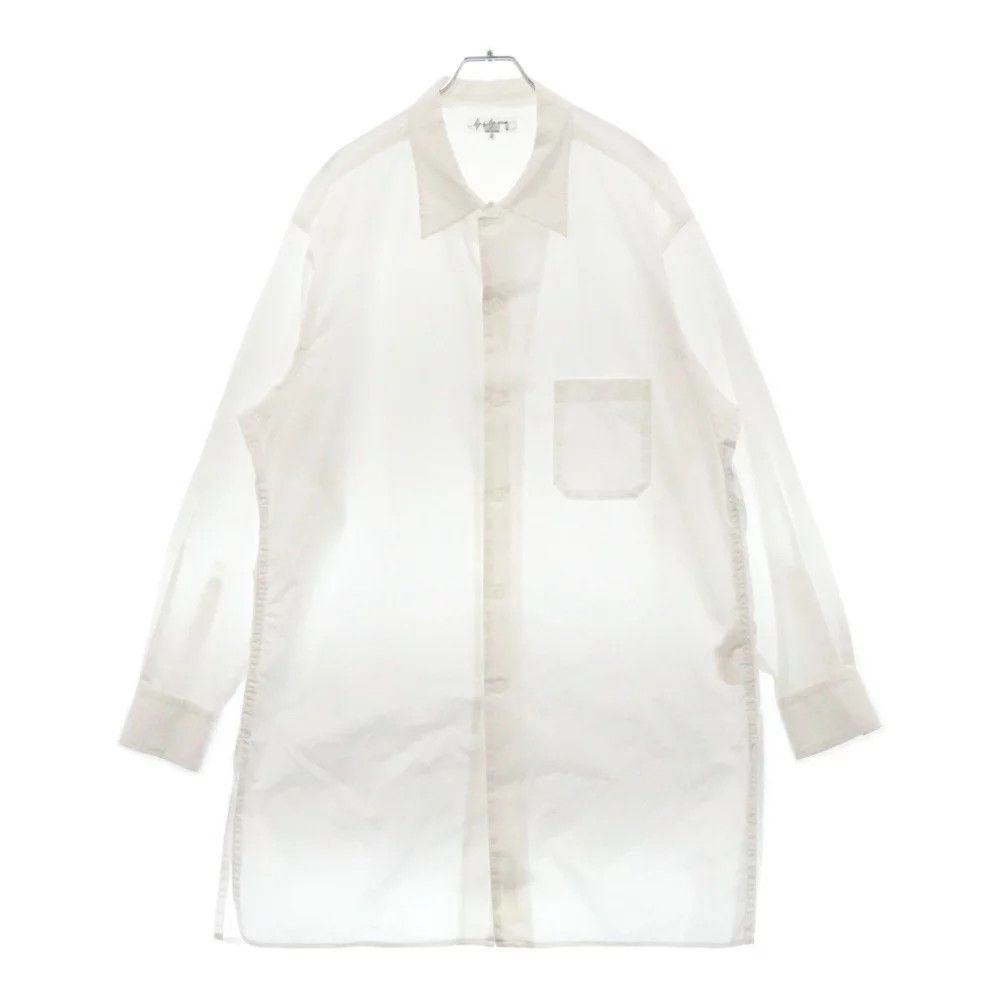 Yohji Yamamoto Yohji Yamamoto POUR HOMME Open Collar Chain Shirt Size US M / EU 48-50 / 2 - 1 Thumbnail