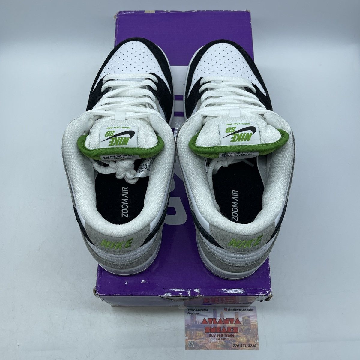 Nike Dunk low chlorophyll Size US 7.5 / EU 40-41 - 6 Thumbnail
