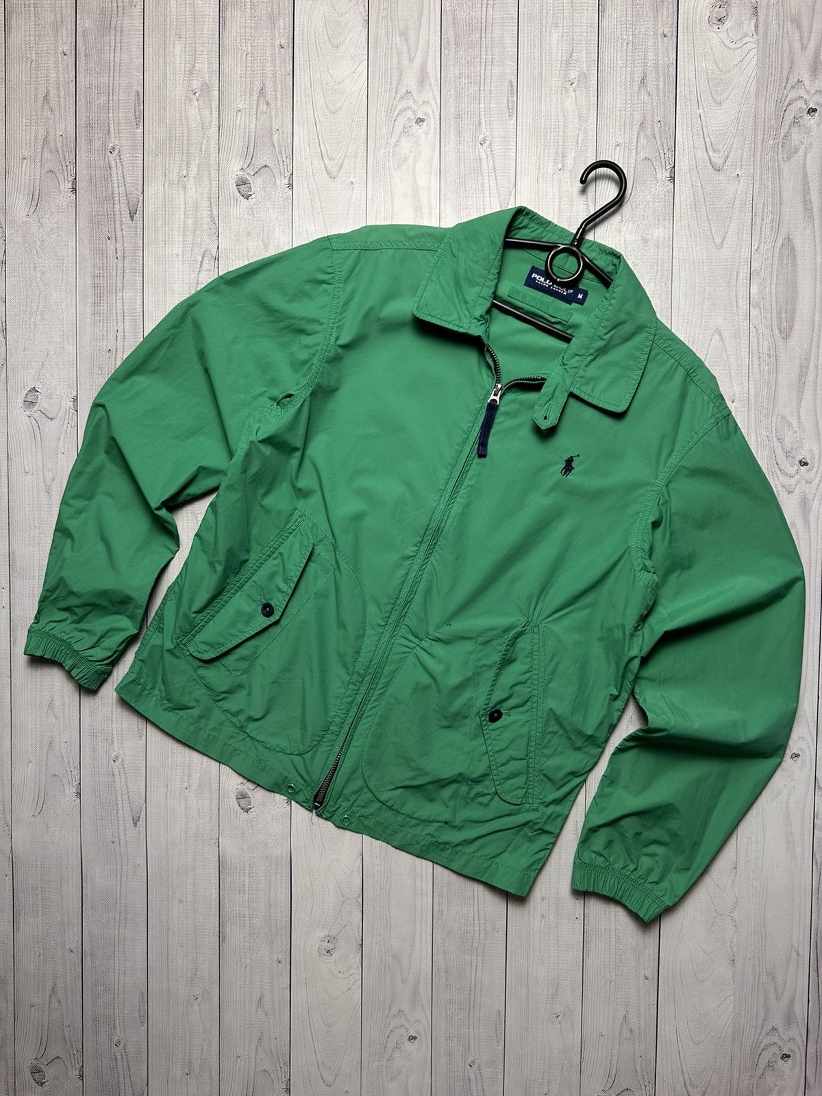 Polo Ralph Lauren × Vintage Vintage polo Ralph Lauren green jacket size M rare Size US M / EU 48-50 / 2 - 1 Thumbnail