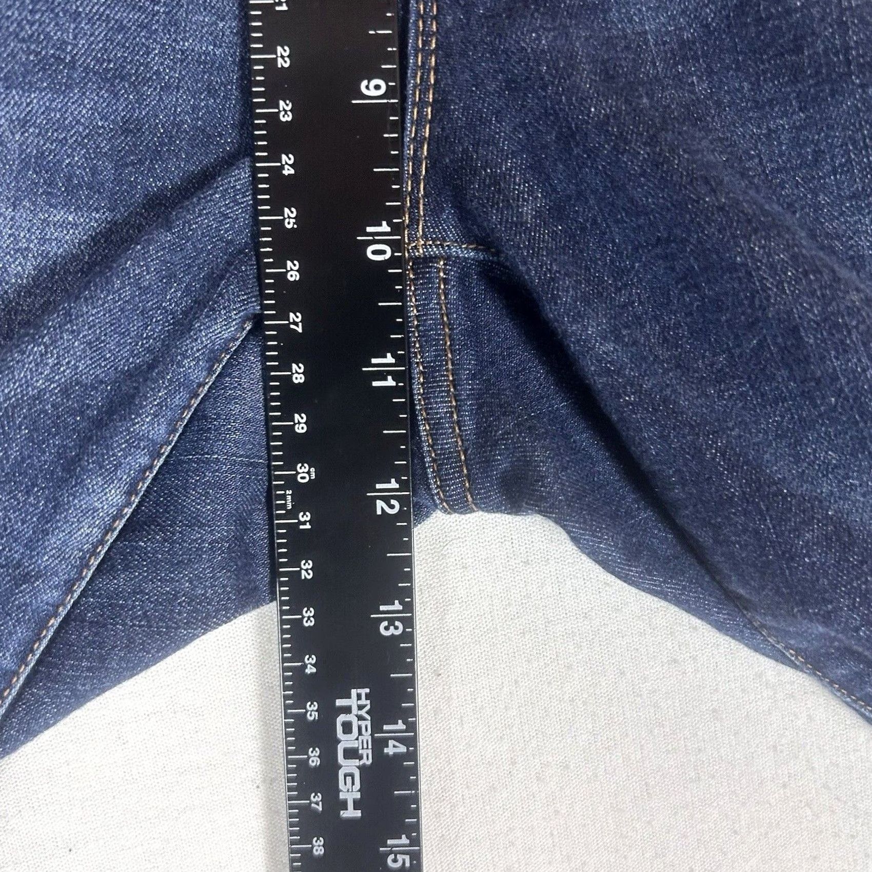 J.Crew J.CREW Womens Skinny Jeans 27 Dark Wash Denim Mid Rise 5-Pocket Pockets Straight Leg City Preppy 90s Jeans Mens Women Girls Size 27" / US 4 / IT 40 - 7 Thumbnail