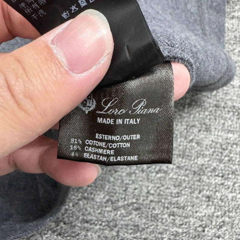 Loro Piana loro piana Long-sleeved polo shirt 2505-Nextarrow Size US M / EU 48-50 / 2 - 4 Thumbnail
