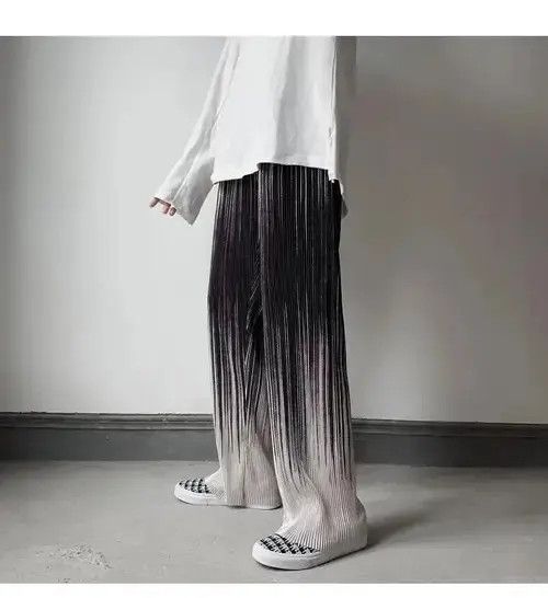 Japanese Brand × Vintage Man Casual Pants Harajuku Wide Leg Oversize Size US 30 / EU 46 - 3 Thumbnail