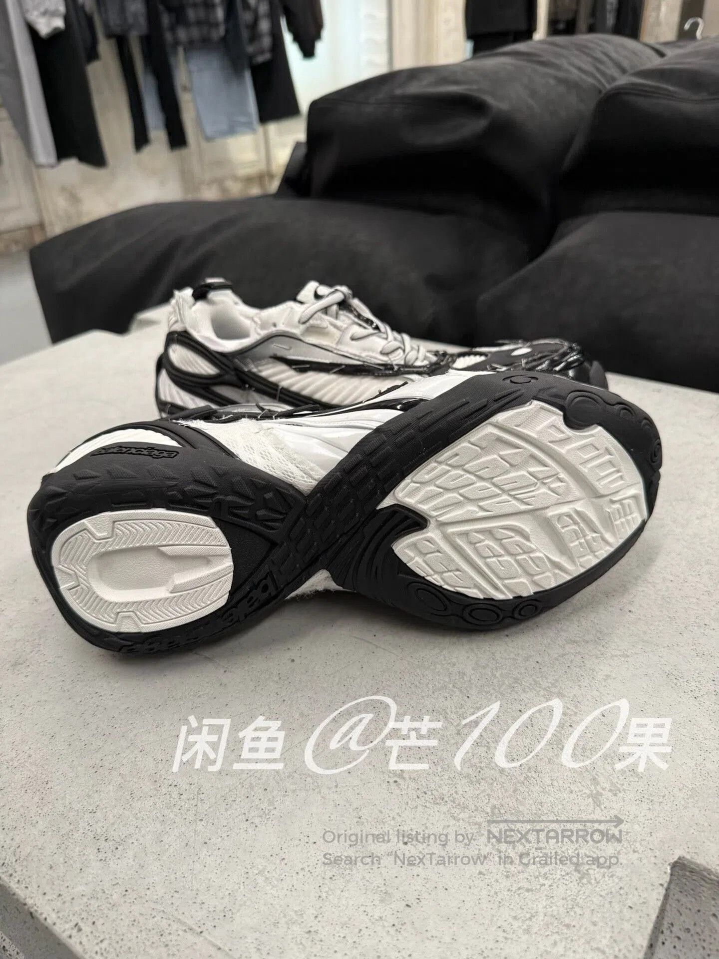 Balenciaga Balenciaga 26 Soleless Colorblock Sneakers. Size US 6 / EU 39 - 5 Thumbnail