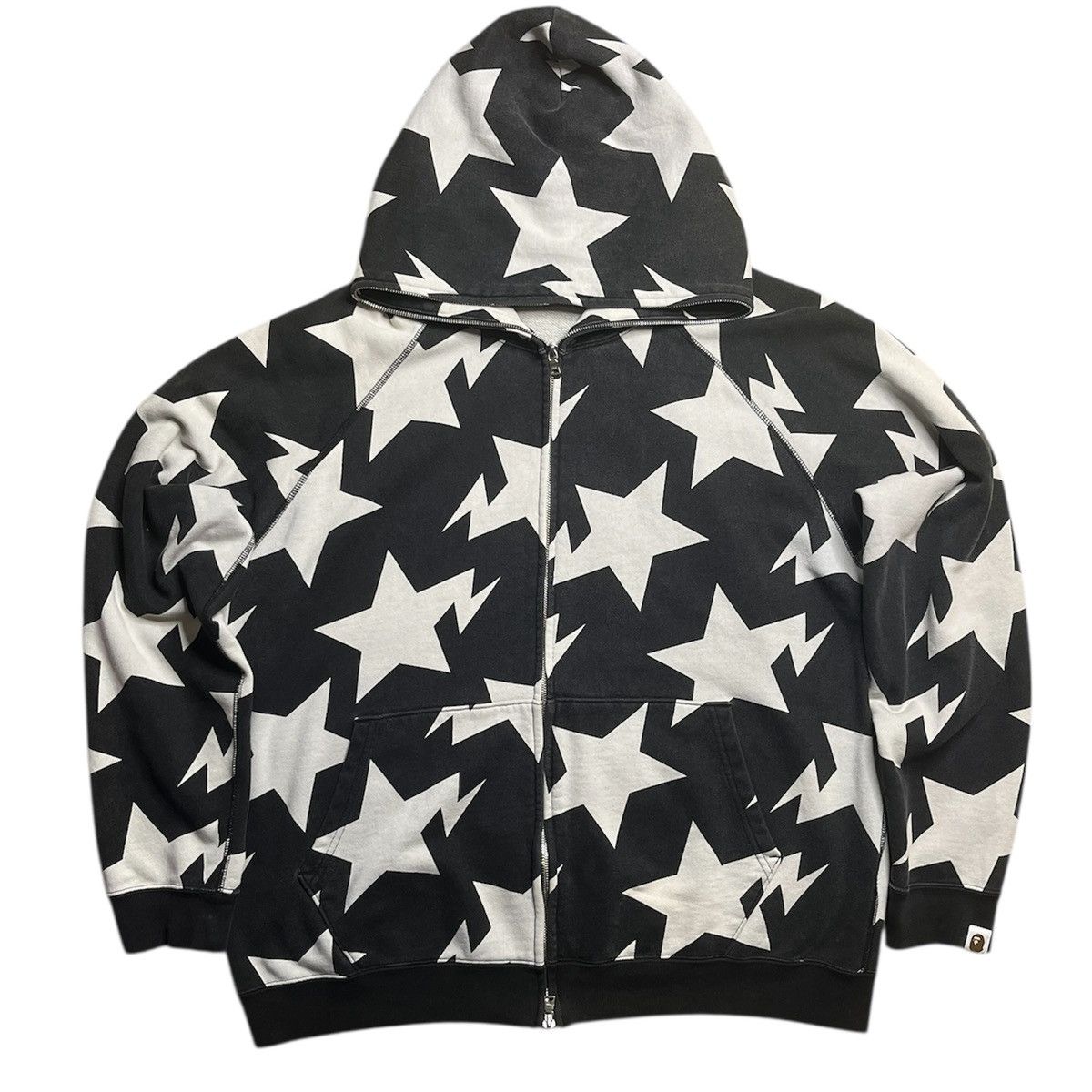Bape A Bathing Ape Bape Bapesta Full Zip Hoodie Size US L / EU 52-54 / 3 - 1 Thumbnail