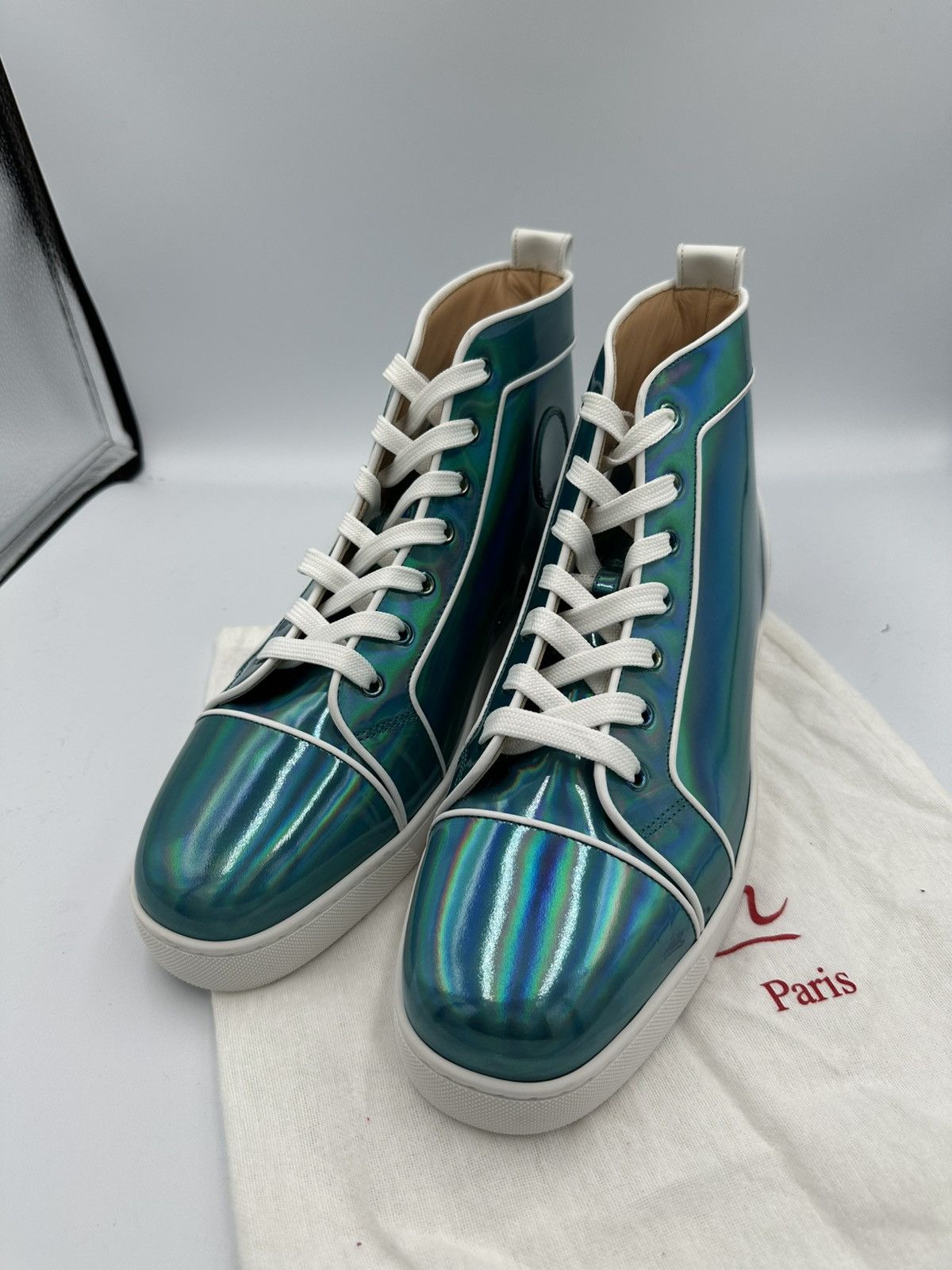 Christian Louboutin Christian Louboutin High Top Sneakers Size US 13 / EU 46 - 5 Thumbnail