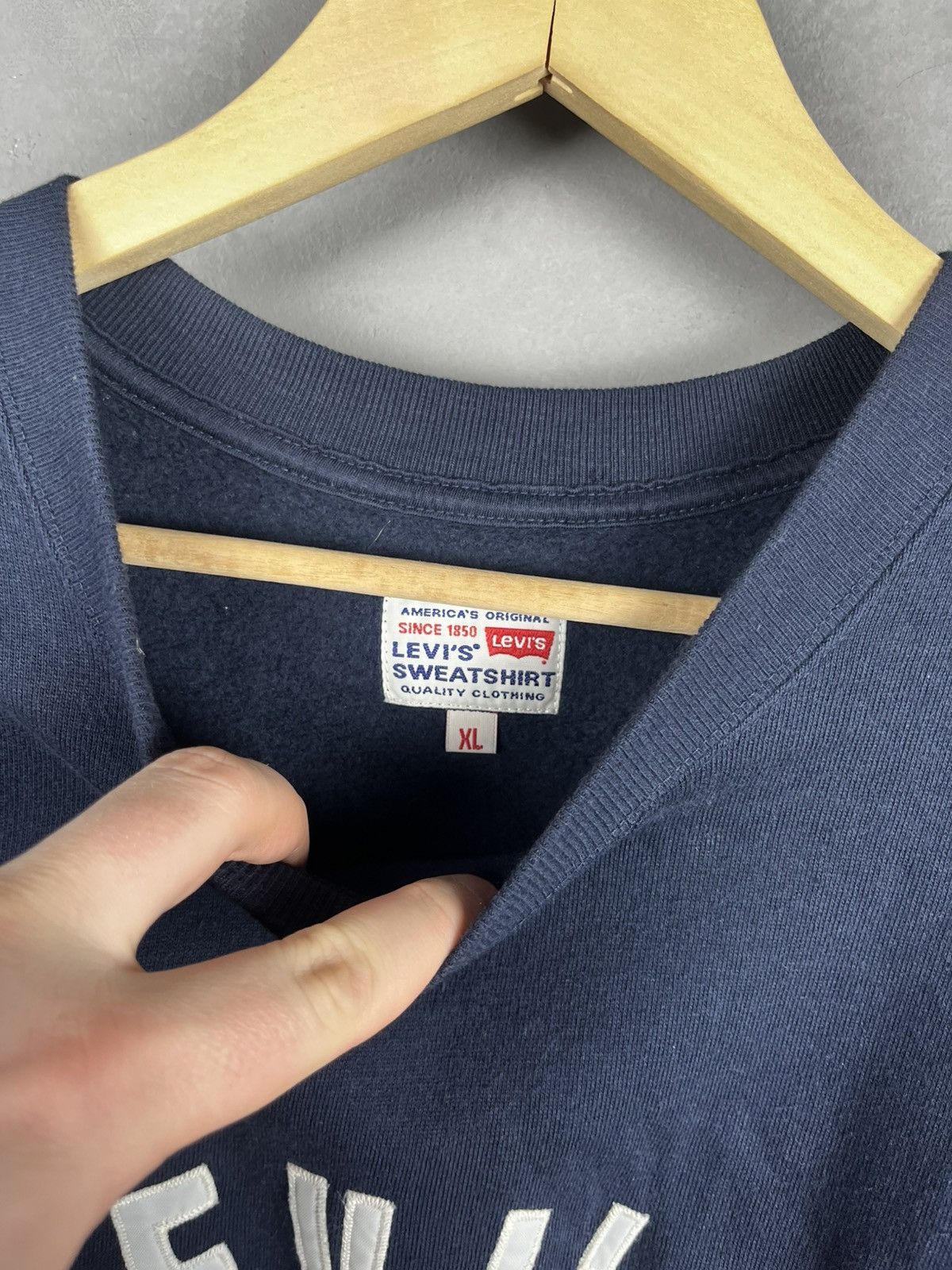 Levi's Levis sweatshirt mens vintage 90s western 90s Size US XL / EU 56 / 4 - 11 Thumbnail