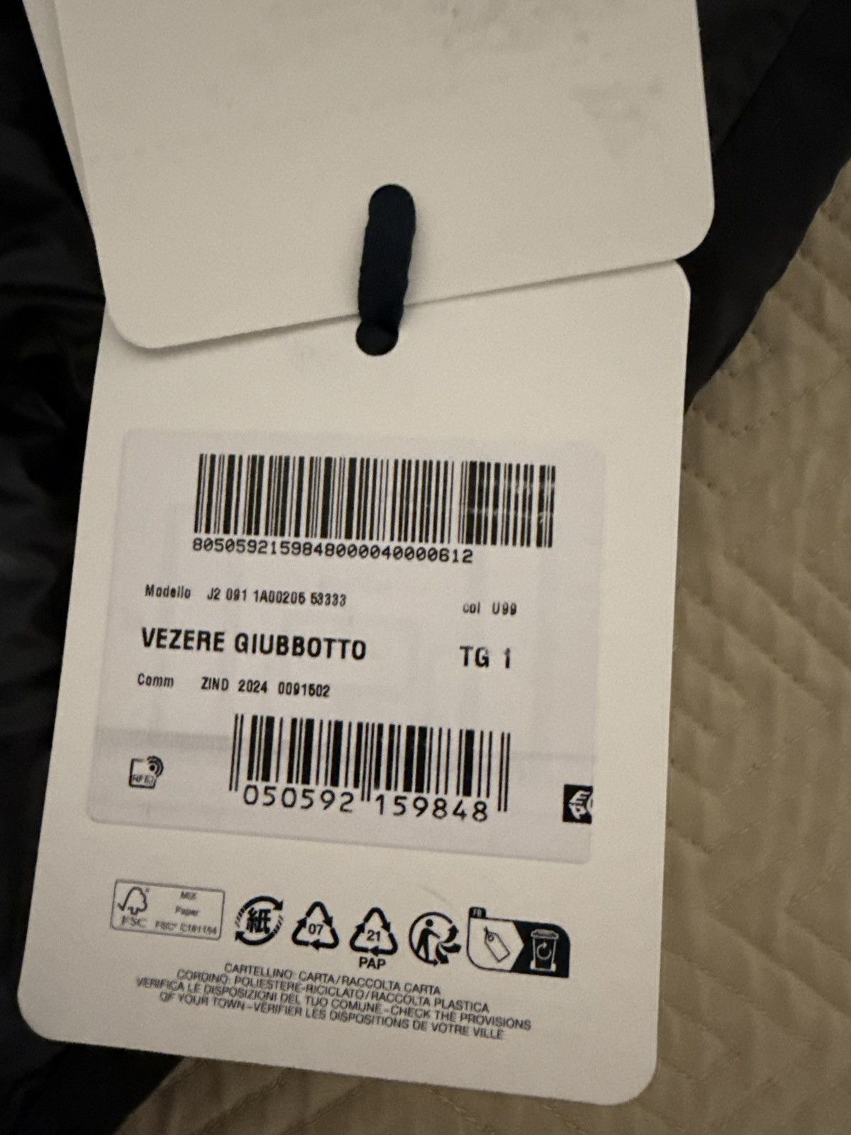 Moncler Moncler Vezere Size US S / EU 44-46 / 1 - 7 Thumbnail