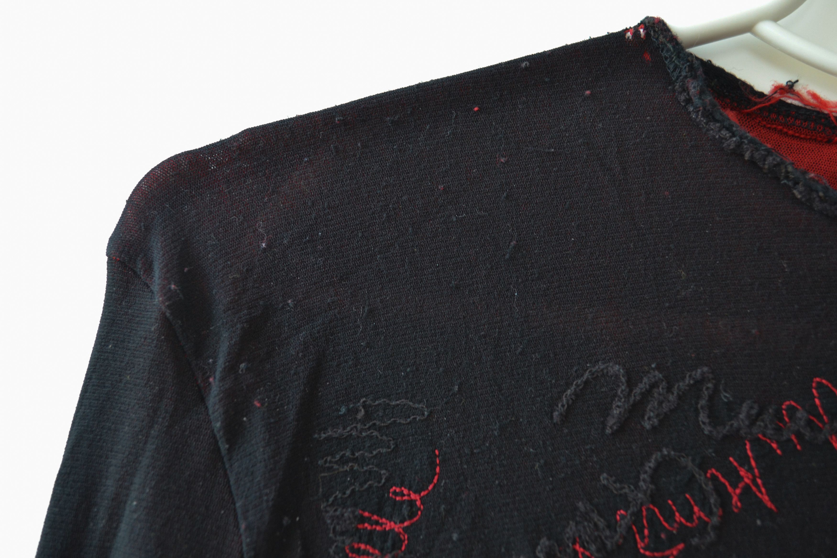 Jean Paul Gaultier Jean Paul Gaultier Sweater Embroidery Long Sleeve Black Size M / US 6-8 / IT 42-44 - 15 Thumbnail