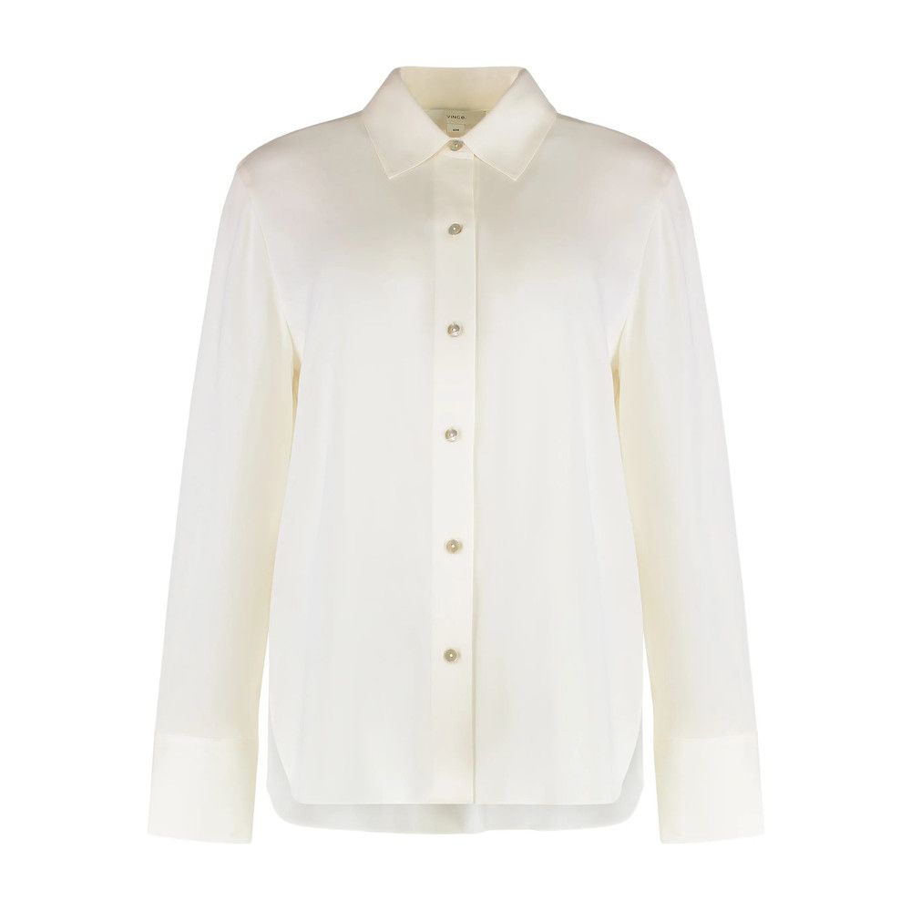 Vince Vince NEUTRALS Tops - Shirts Size L / US 10 / IT 46 - 1 Thumbnail
