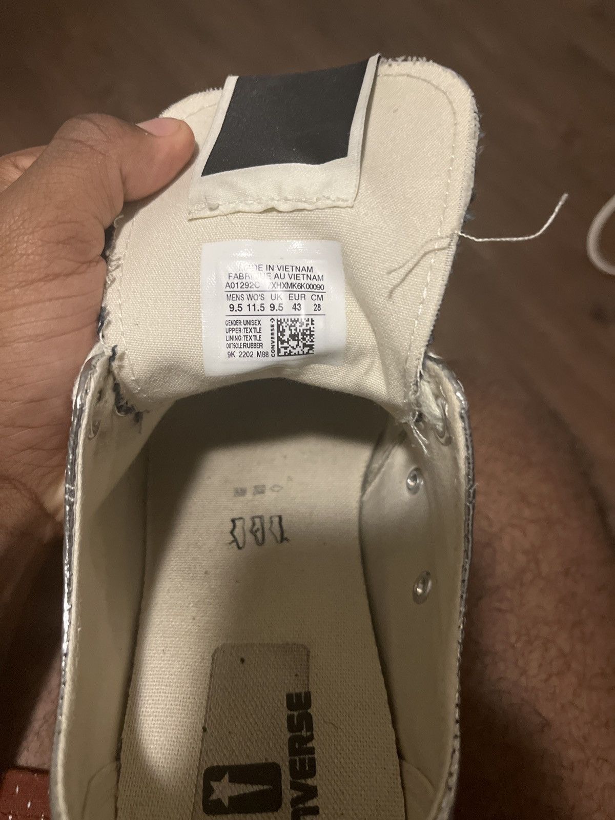 Rick Owens Rick Owen Converse Size US 9.5 / EU 42-43 - 6 Thumbnail