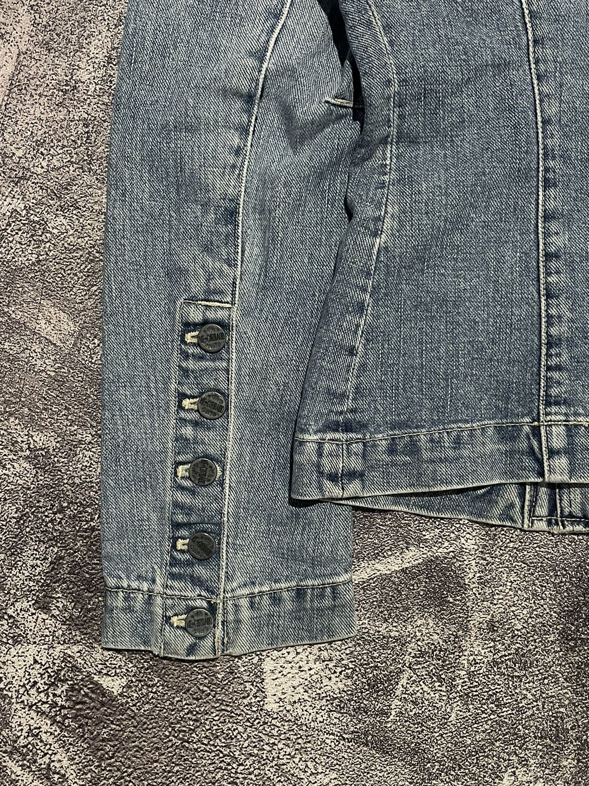 Marithe + Francois Girbaud Vintage Marithe Francois Girbaud Denim Blazer Jacket Size M / US 6-8 / IT 42-44 - 7 Thumbnail