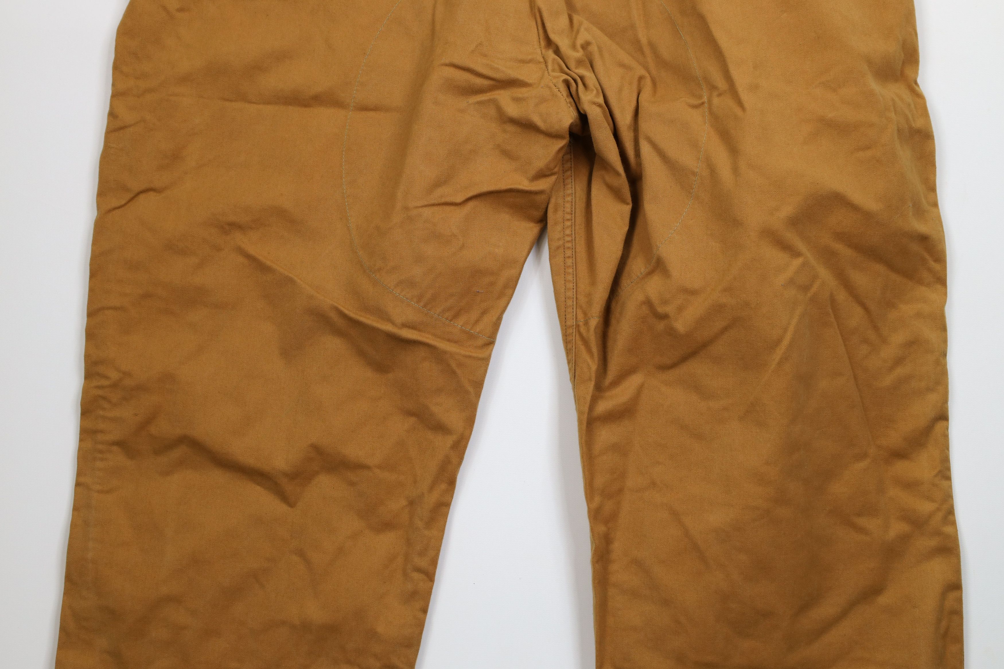 Vintage Vintage 60s 70s Streetwear Wide Leg Hunting Pants Brown USA Size US 44 / EU 60 - 13 Thumbnail