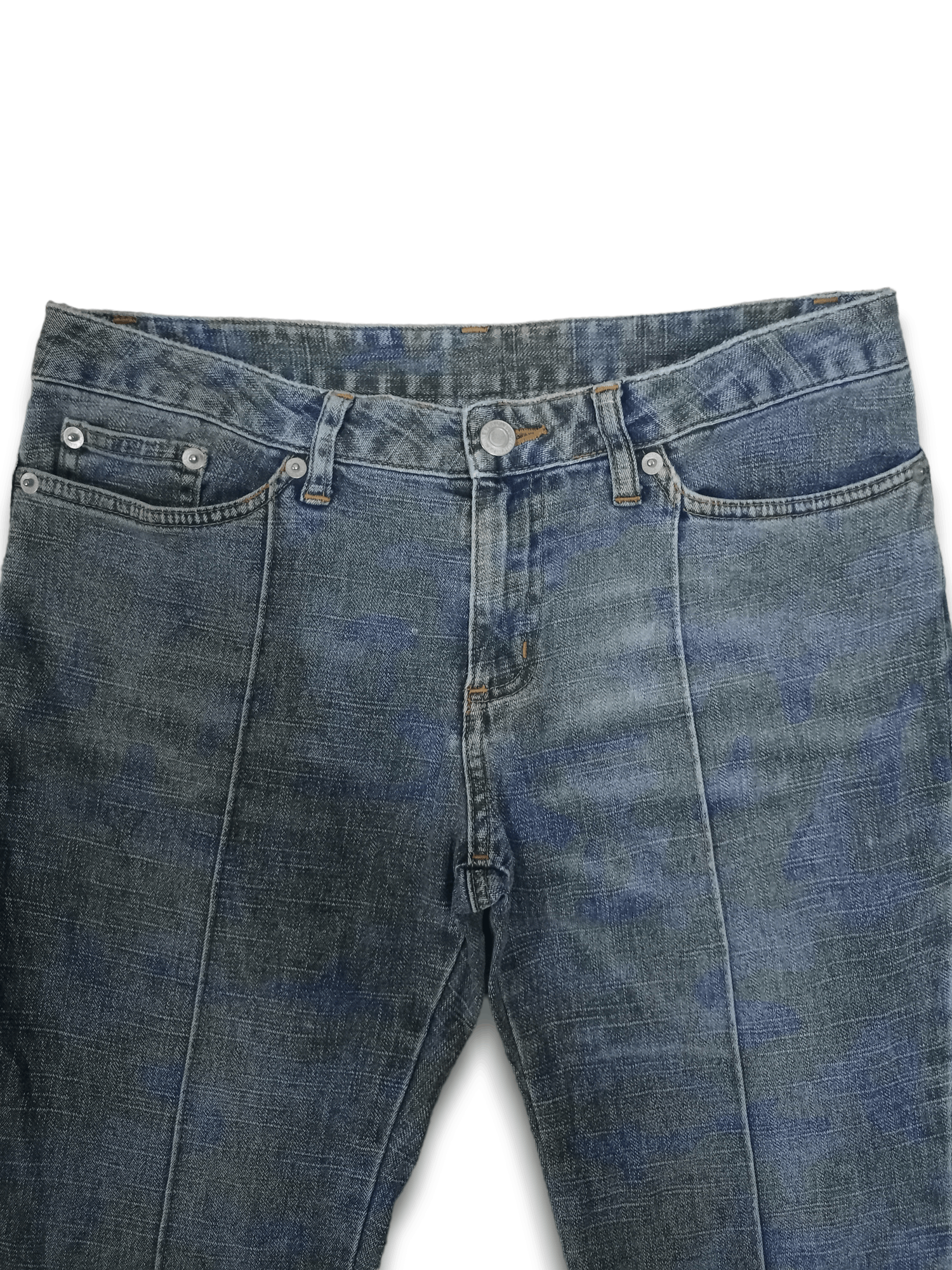 Japanese Brand Vintage Japanese Brand Camo Style Flare Jeans 30x29 Size US 30 / EU 46 - 4 Thumbnail