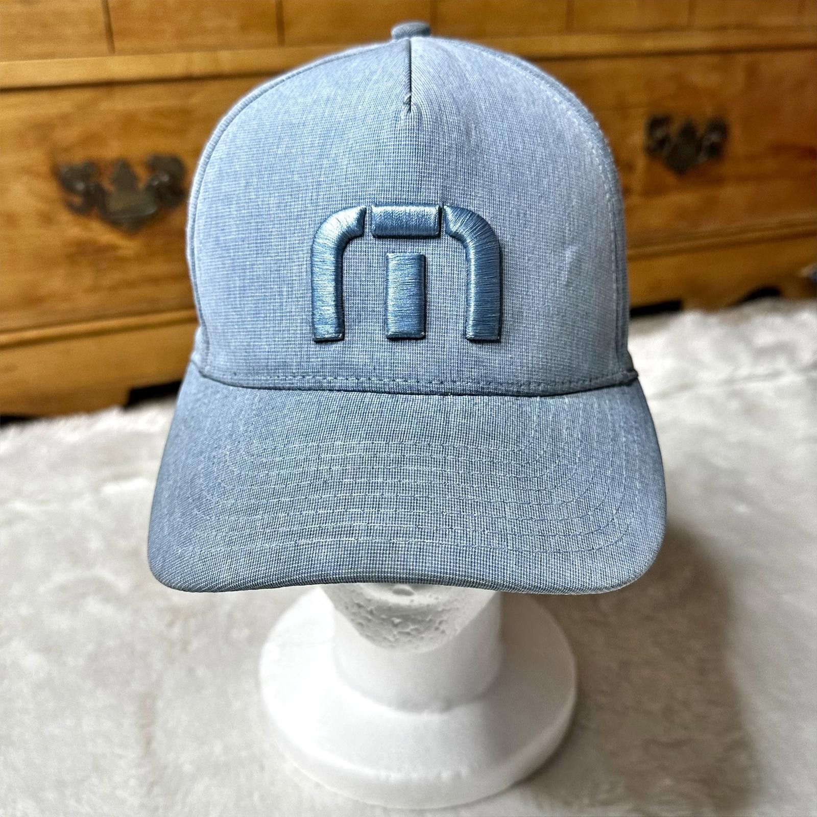 TravisMathew Travis Mathew Men's Blue Golf Hat Adjustable Snapback Cap Size ONE SIZE - 2 Thumbnail
