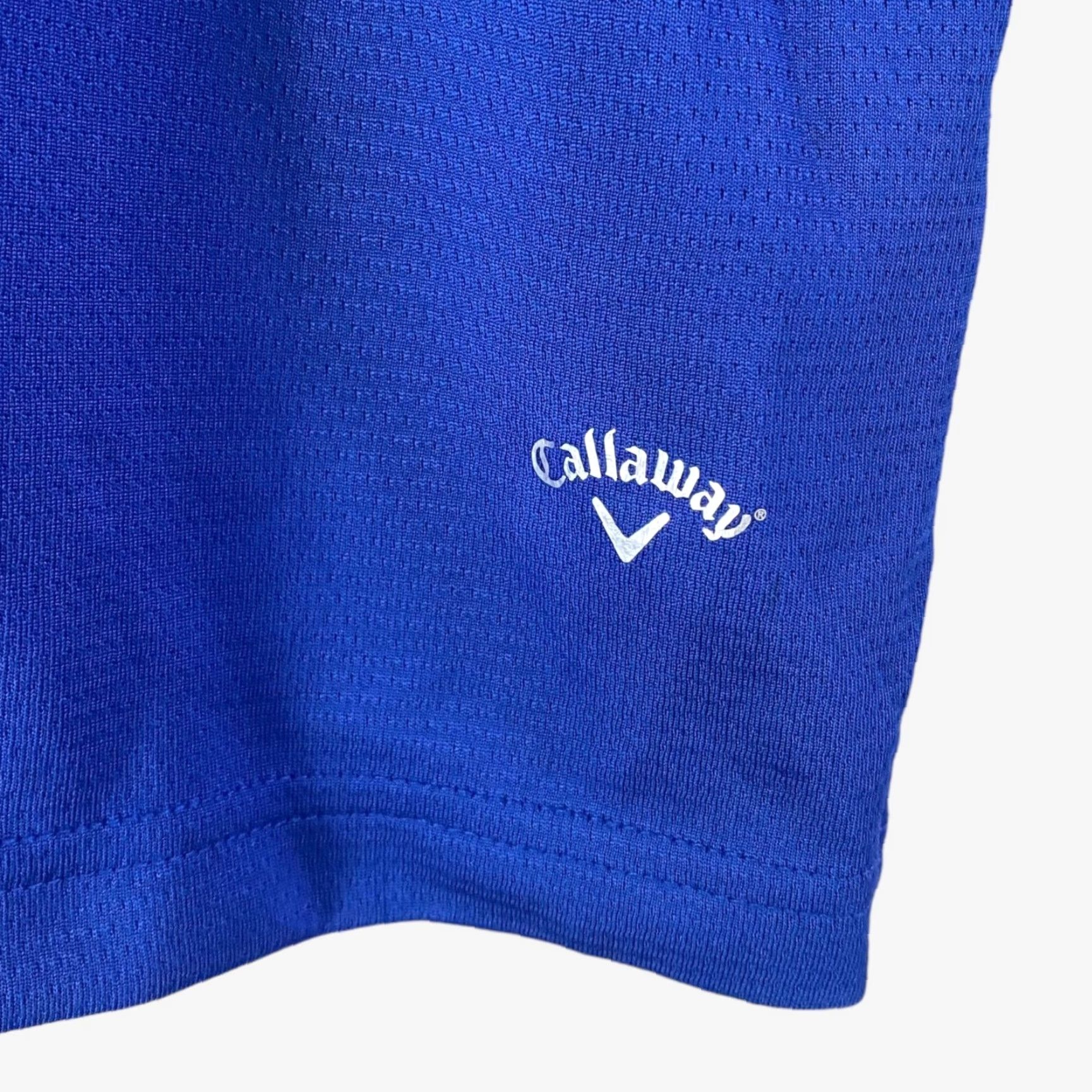 Callaway VINTAGE Callaway Polo Shirt Blue Men's L Athletic Stretch Activewear Size US L / EU 52-54 / 3 - 7 Thumbnail