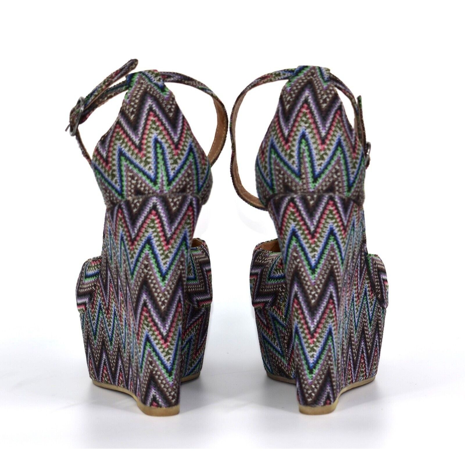 Jeffrey Campbell A4 JEFFREY CAMPBELL Bette Multicolor Platform Shoes Size 9.5 Size US 9.5 / IT 39.5 - 6 Thumbnail