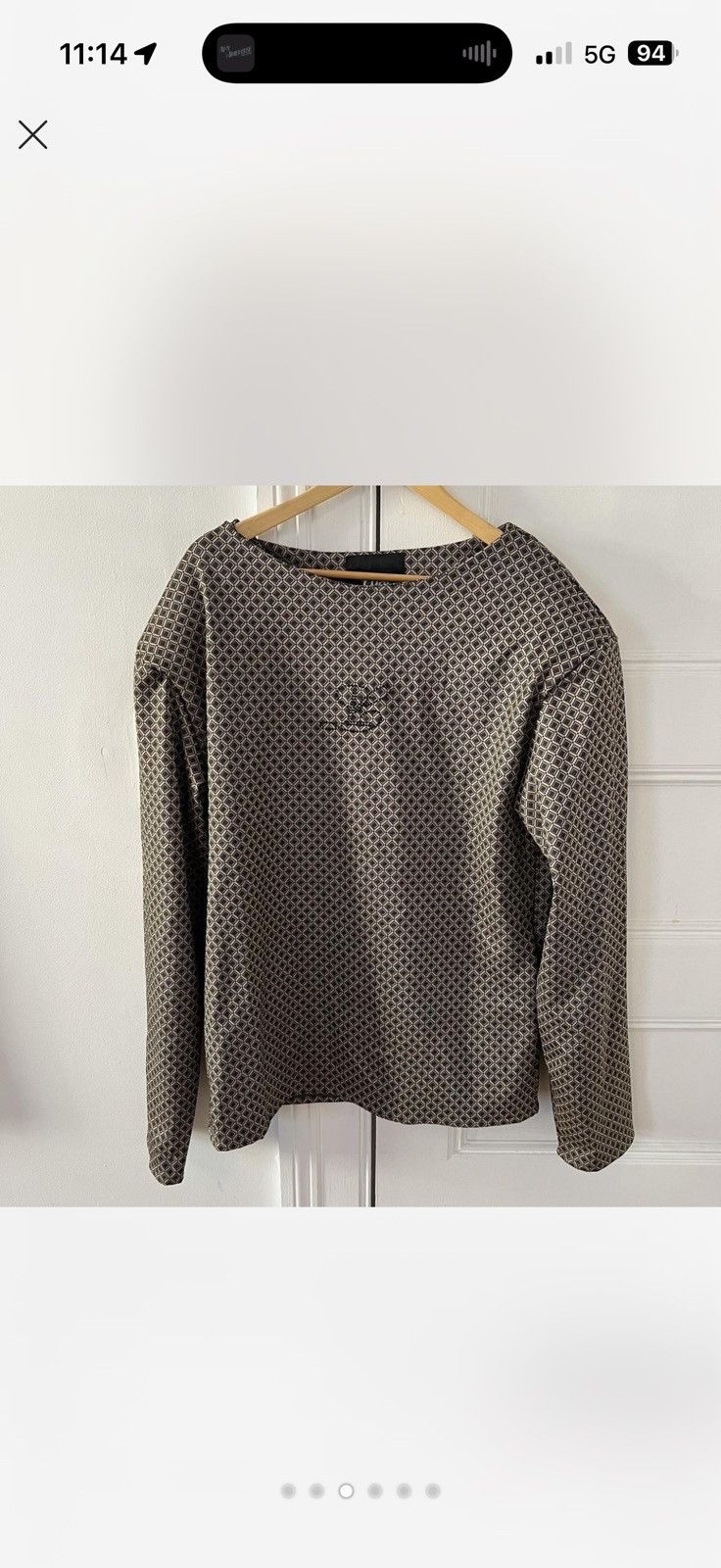 Luar LUAR Gold Diamond Boulder Shoulder Pullover Size US XL / EU 56 / 4 - 4 Thumbnail