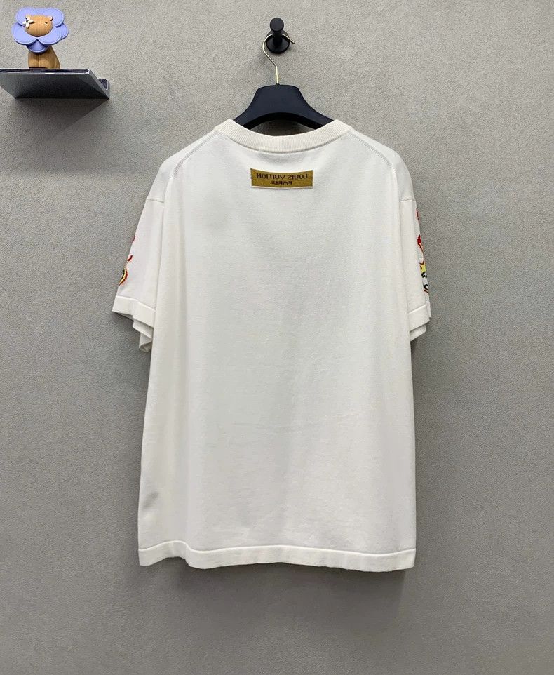 Louis Vuitton Louis Vuitton Baseball fire jacquard round neck short sleev Size US S / EU 44-46 / 1 - 2 Thumbnail
